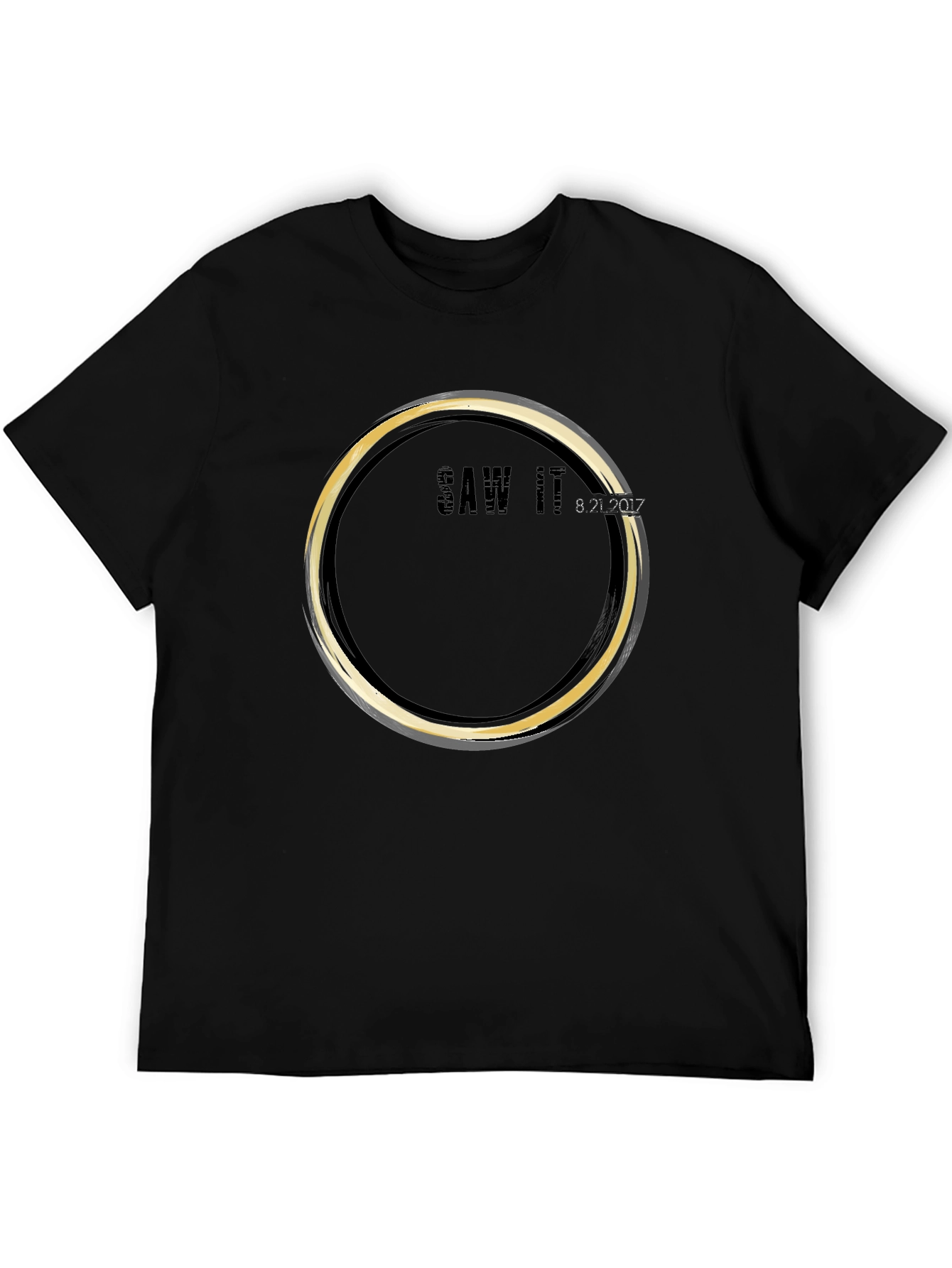 Black Black "Saw It" Eclipse Graphic Tee view 5