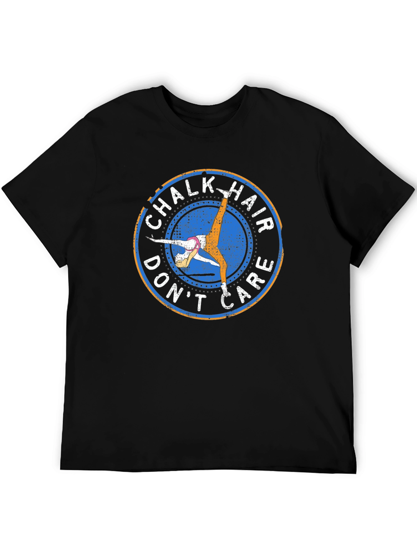 Black Chalk Hair Don't Care T-Shirt view 5