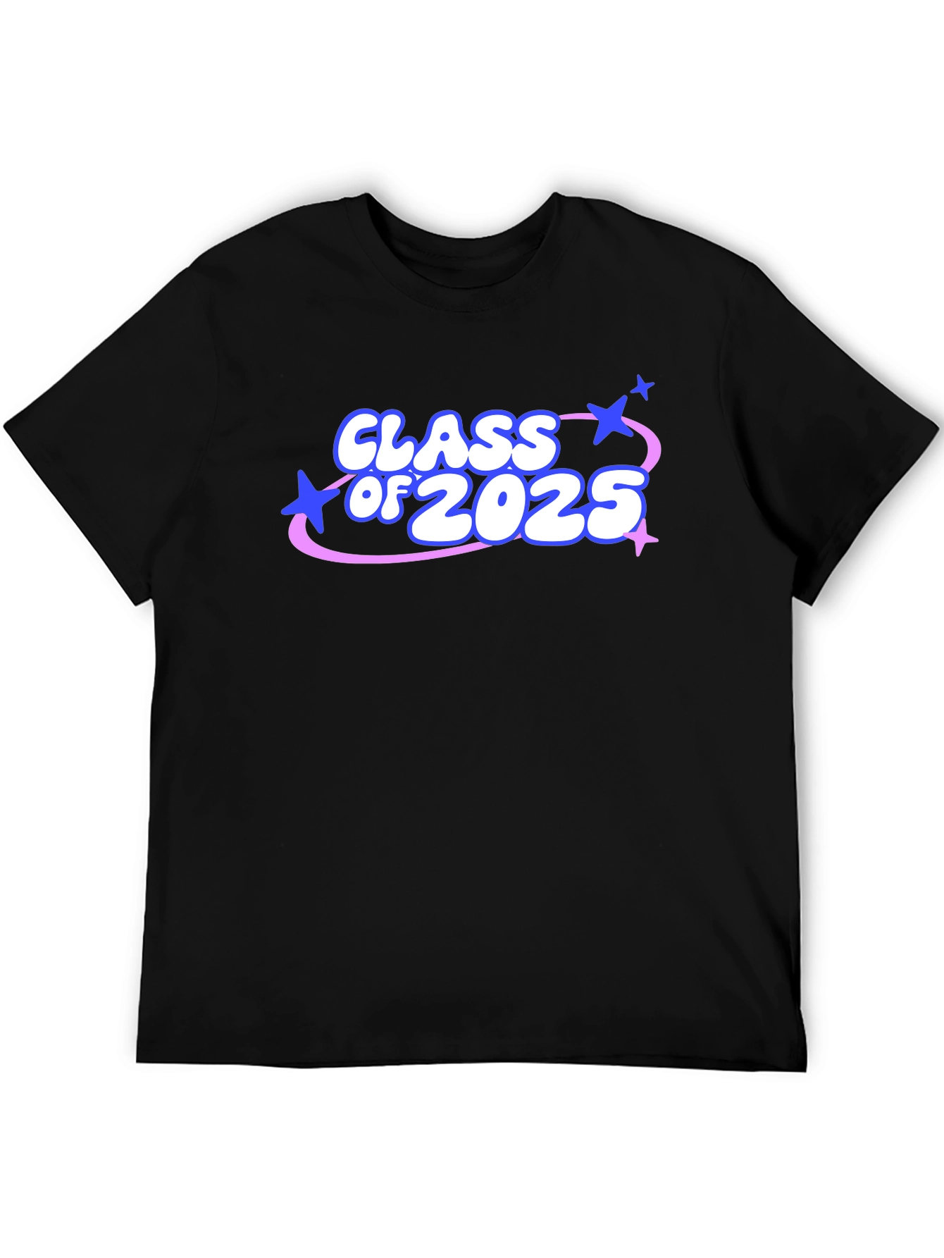 Black Class of 2025 Graphic Tee view 5