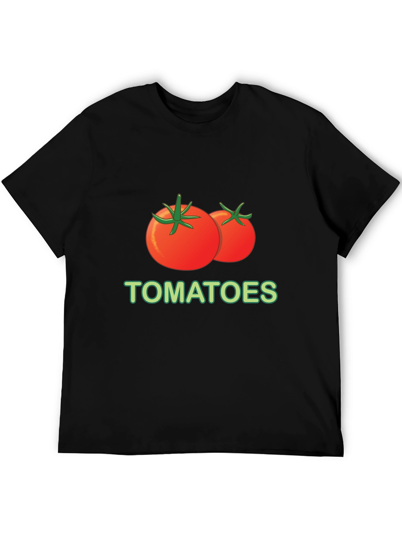 Black Tomato T-Shirt - Graphic Print Tee view 5