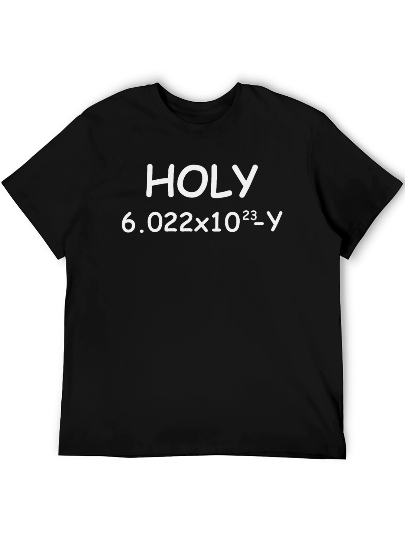 Black Funny Chemistry Holy Mole T-Shirt view 5