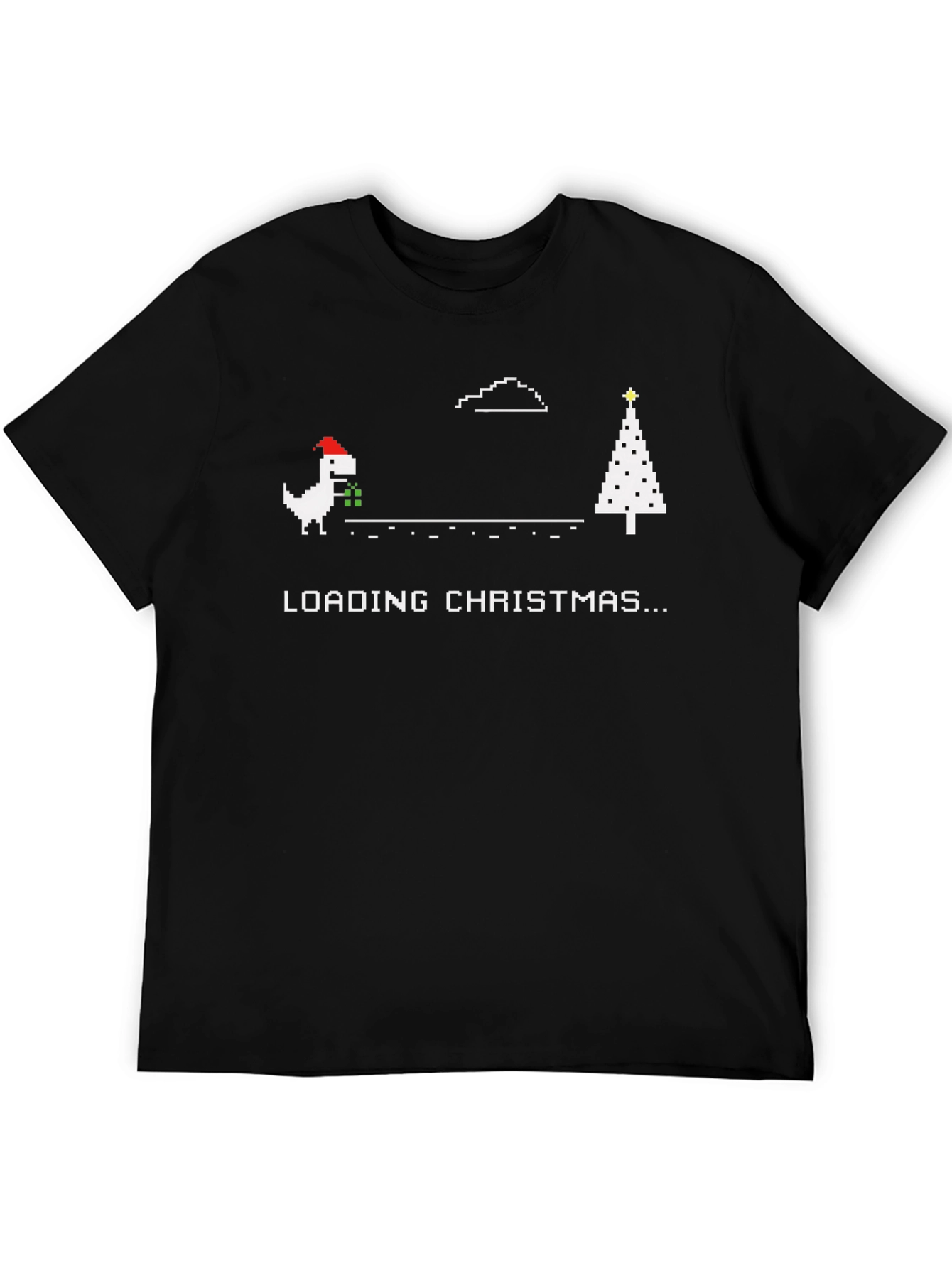 Loading Christmas Pixel T-Shirt - 5