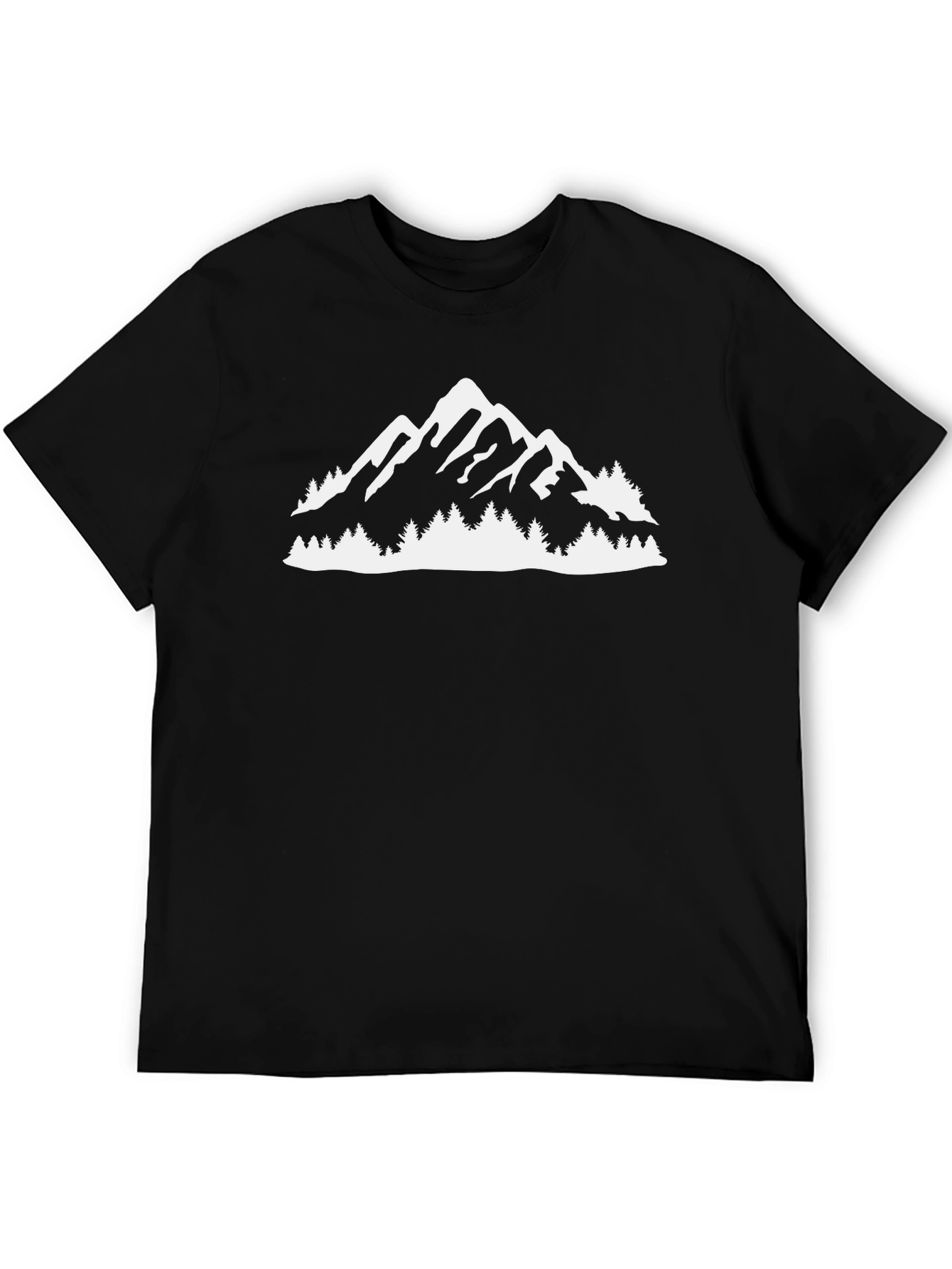 Black Mountain Graphic Tee - Nature Lover's T-Shirt view 5