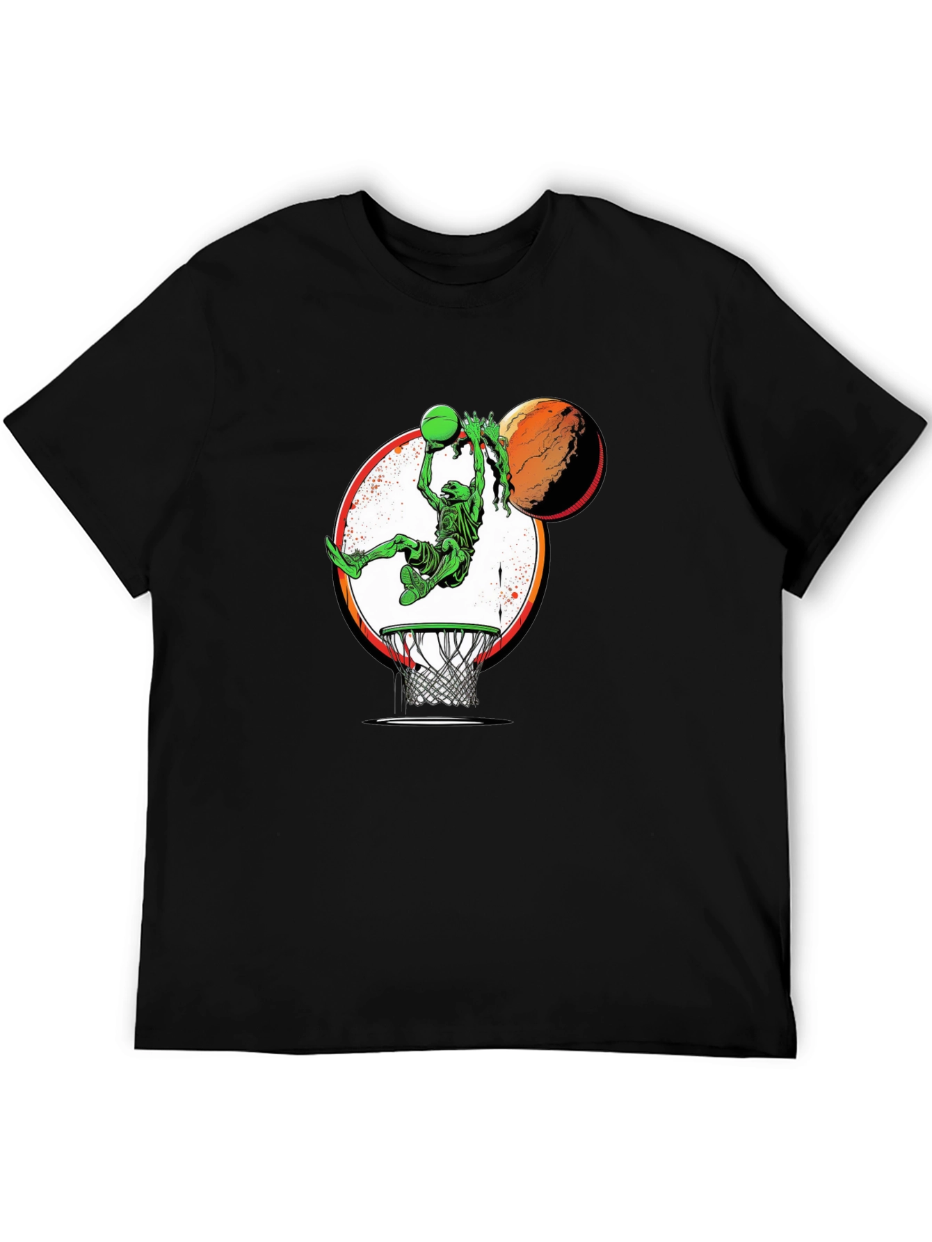 Alien Dunk Black T-Shirt - 5