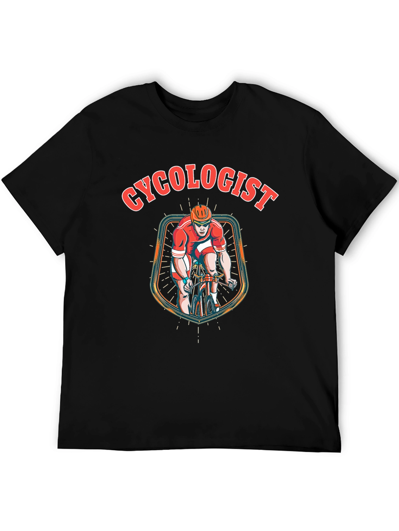 Black Cycologist Cycling T-Shirt - Ride in Style! view 5