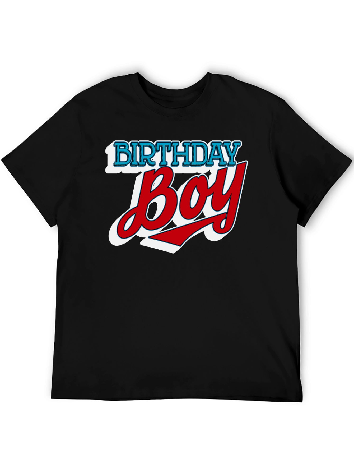 Black Birthday Boy Graphic T-Shirt view 5