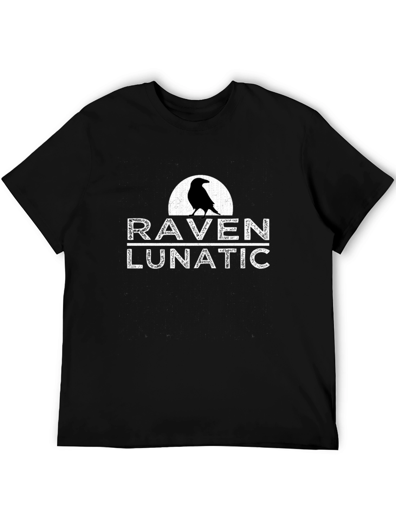 Black Raven Lunatic Graphic Tee view 5