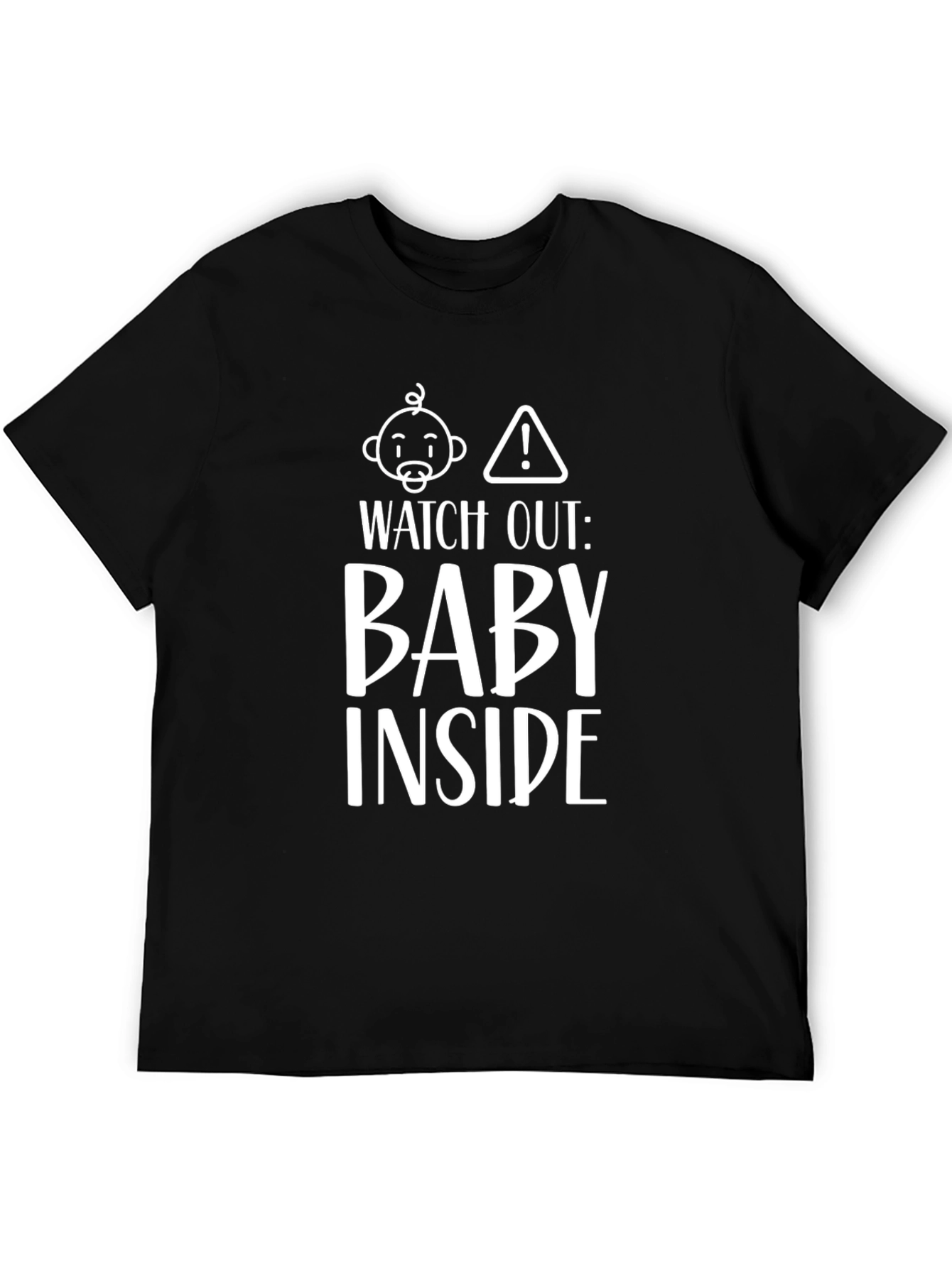 Watch Out Baby Inside Pregnancy Announcement T-Shirt - 5