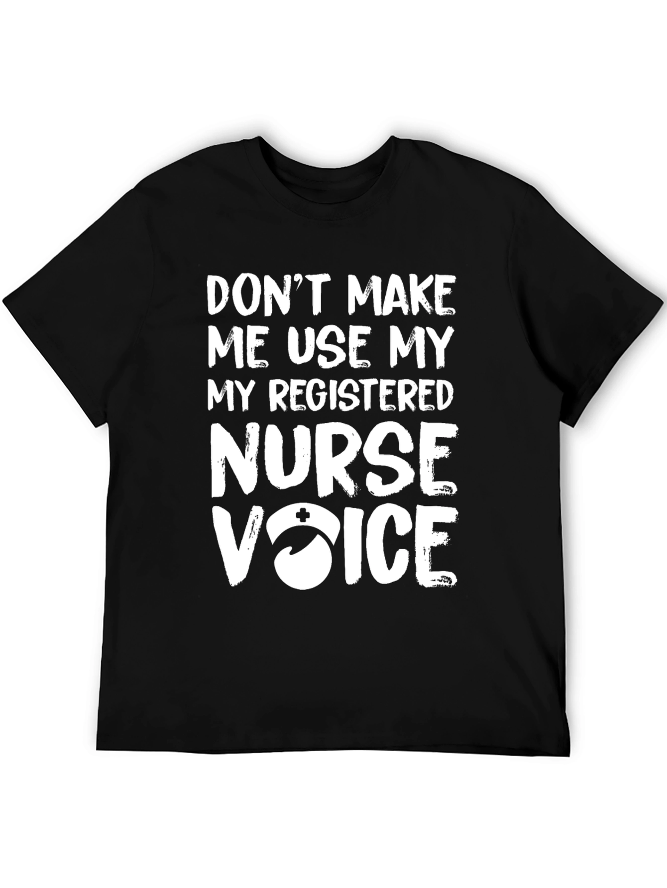 Black Registered Nurse Voice T-Shirt view 5