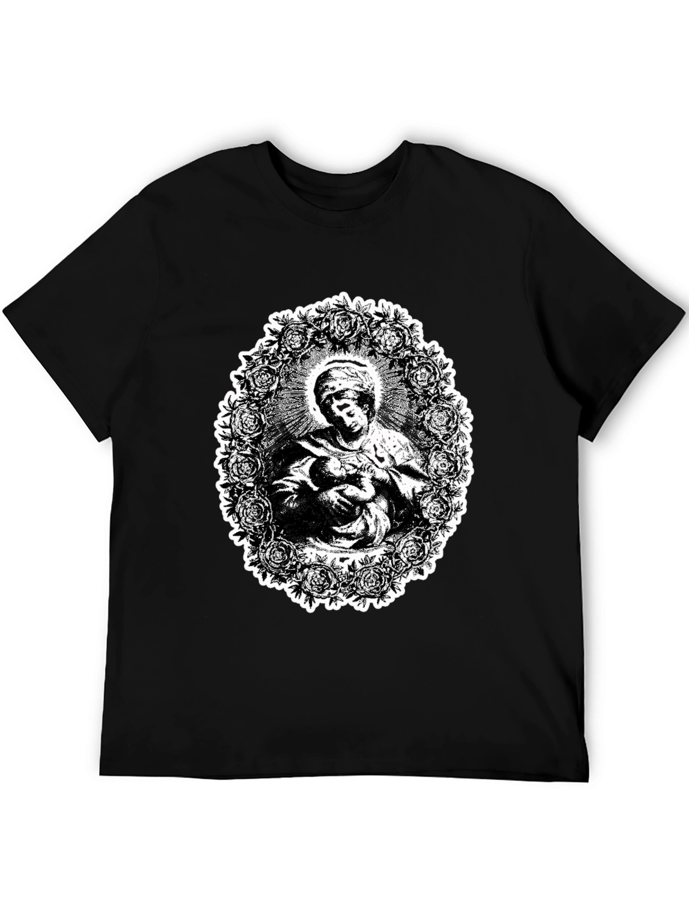 Black Madonna & Child Graphic Tee view 5