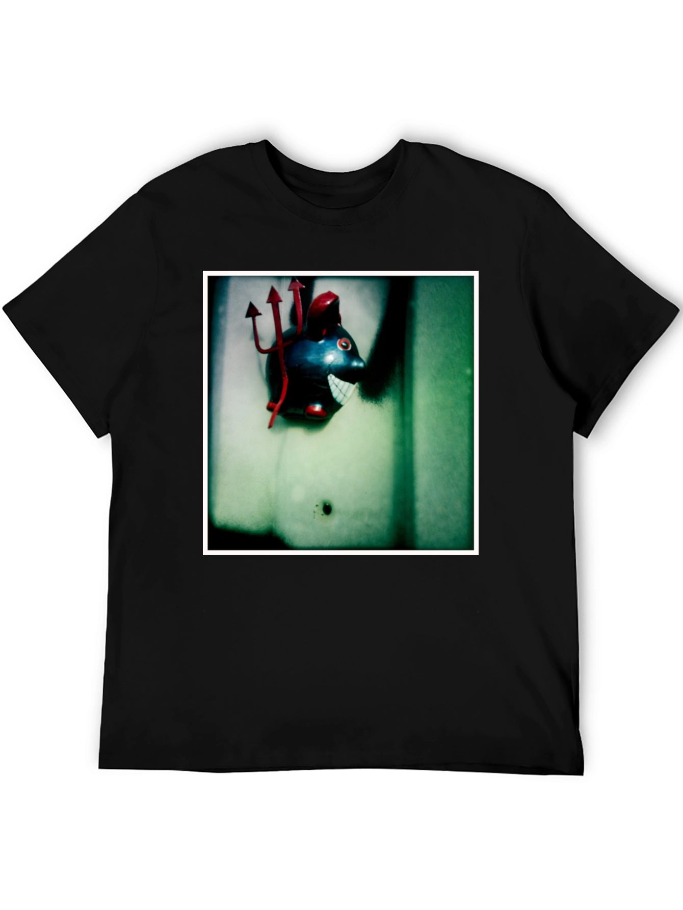 Black Devil Pig T-Shirt view 5