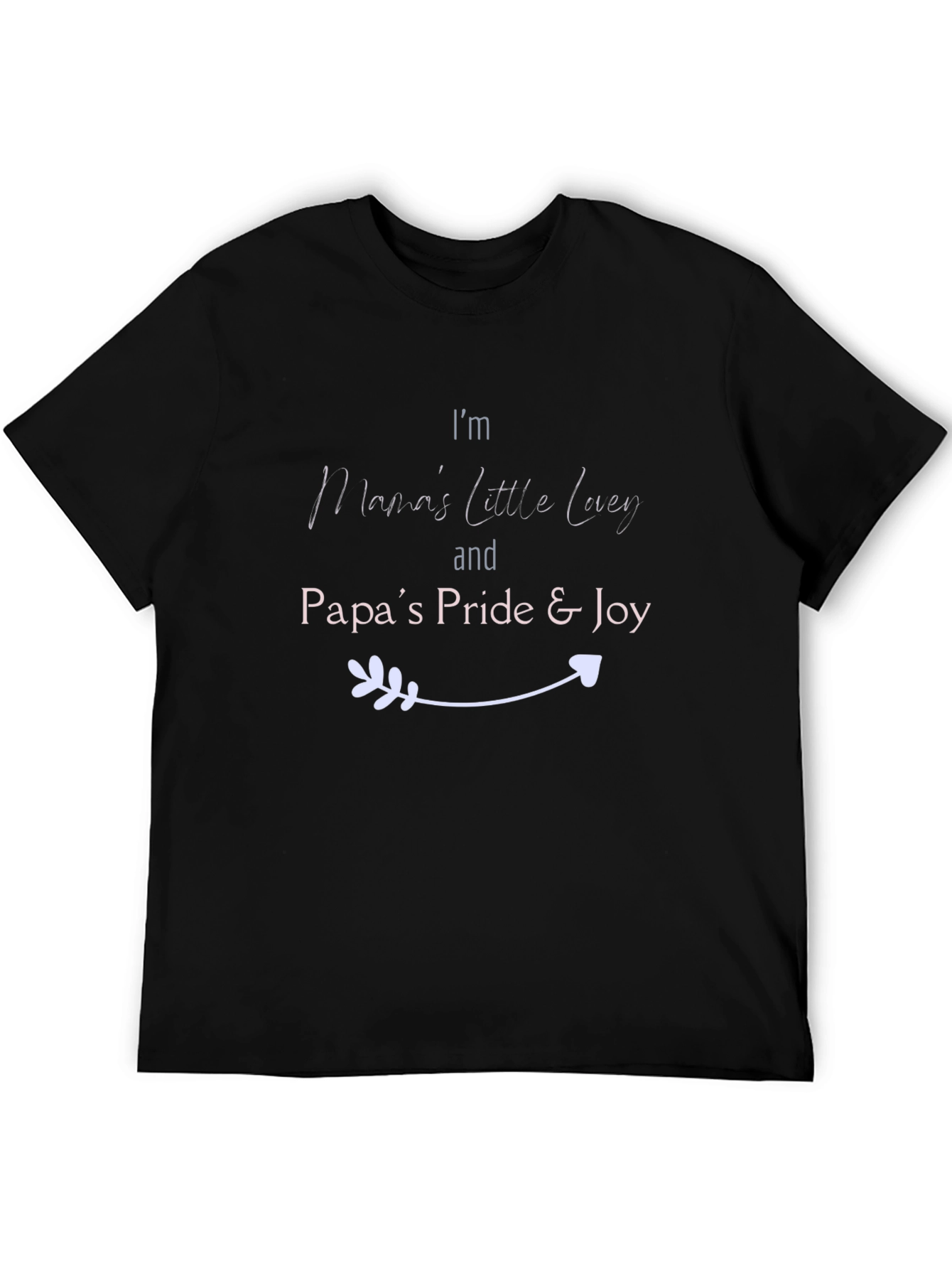 Black Mama's Little Lucy & Papa's Pride T-Shirt view 5