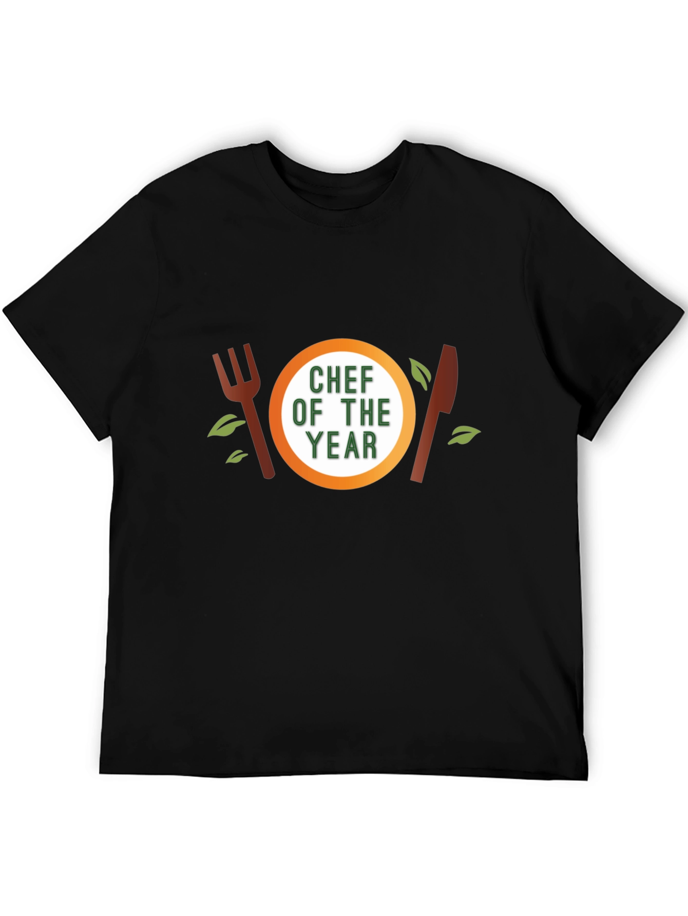 Chef of the Year Black T-Shirt - 5