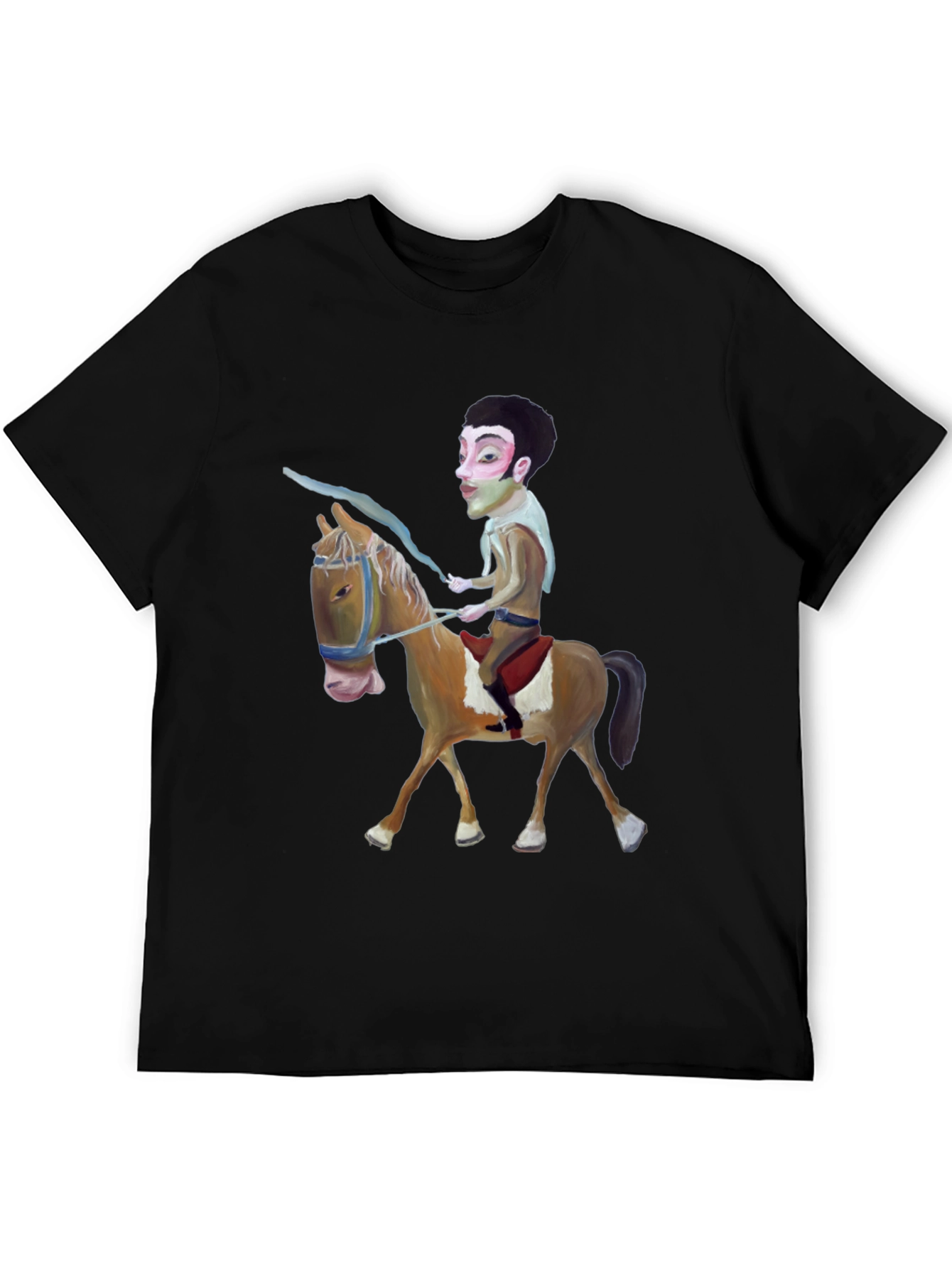 Black Man on Horseback Graphic Tee view 5