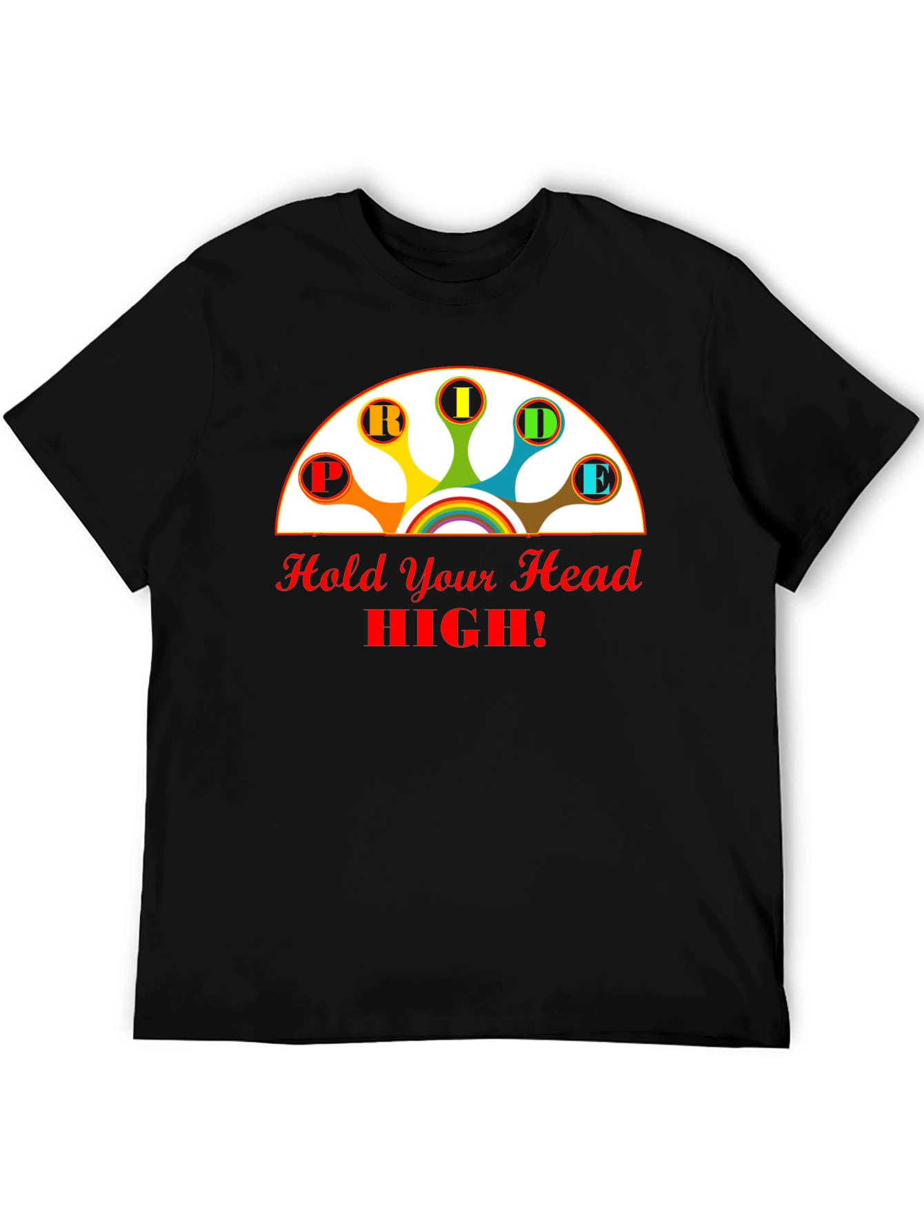 Black Pride T-Shirt - Hold Your Head High! view 5