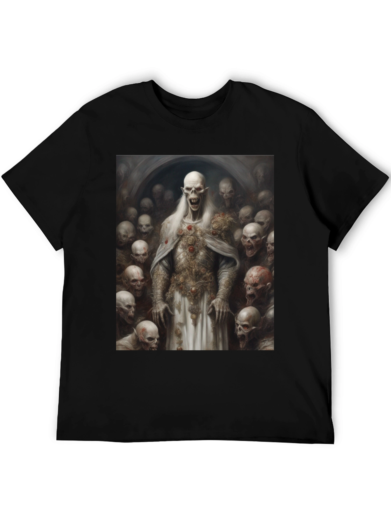Black Undead King T-Shirt view 5