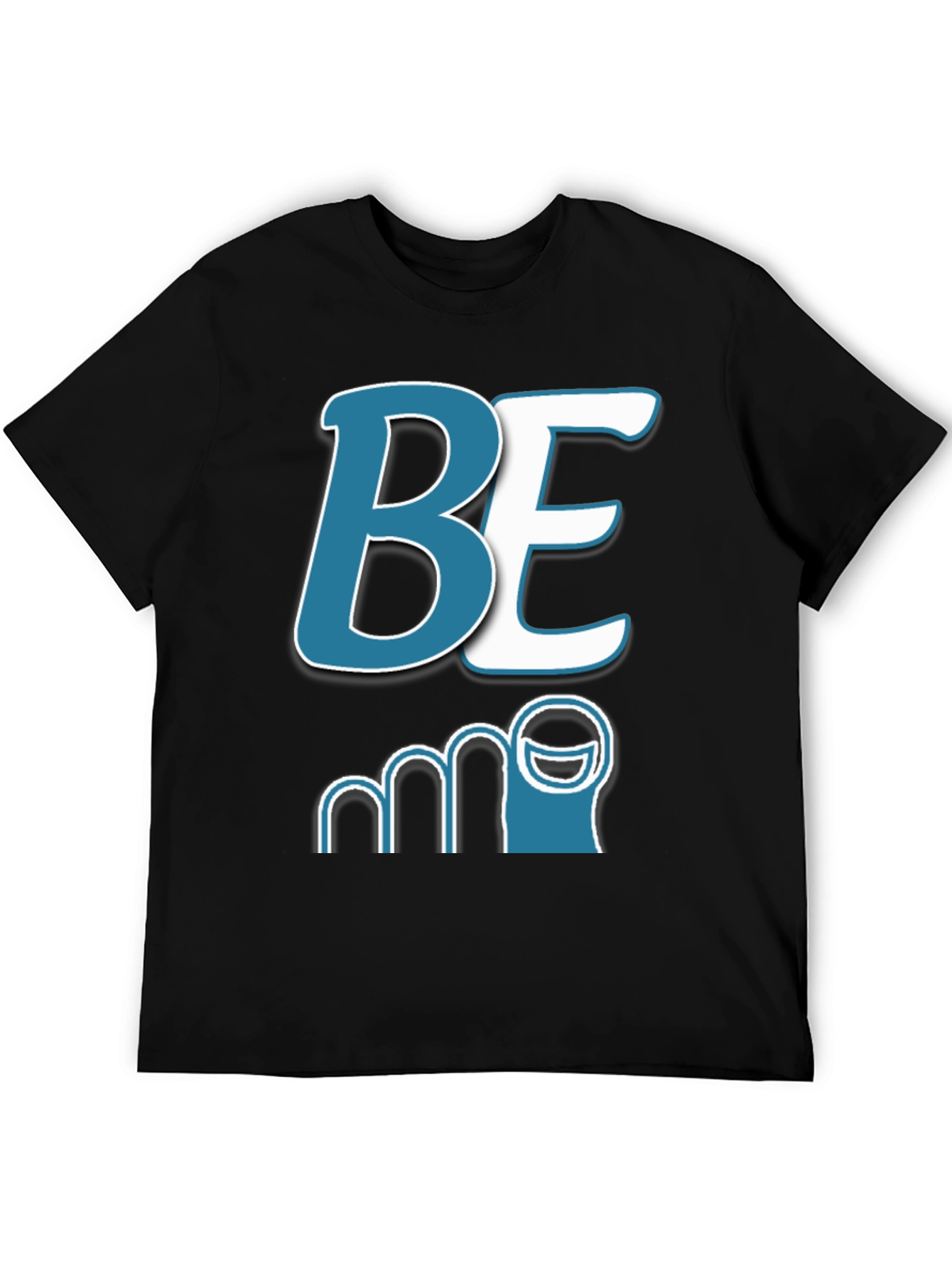 Black Be Toe T-Shirt Funny Pun Design view 5