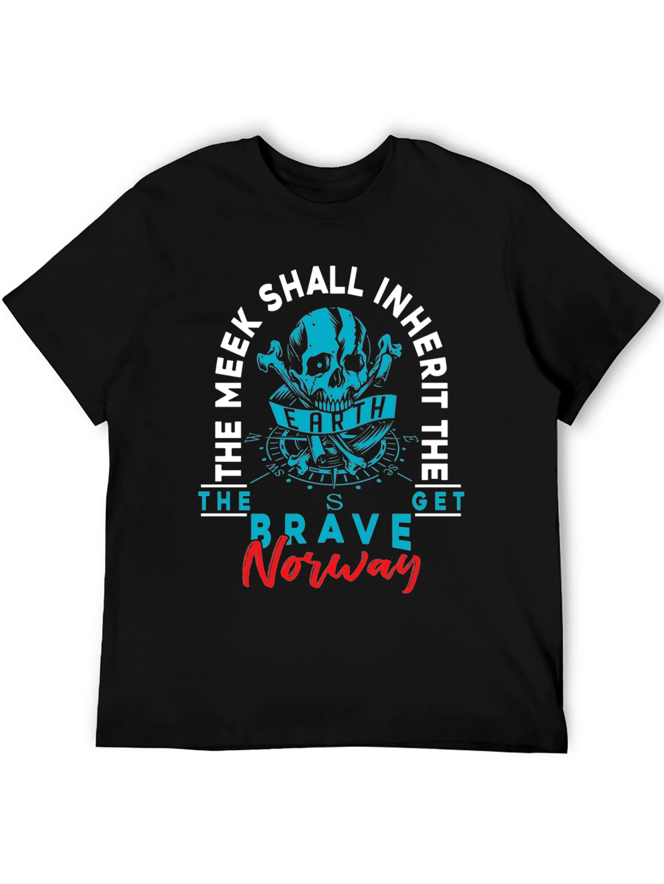 Black Meek Shall Inherit T-Shirt view 5