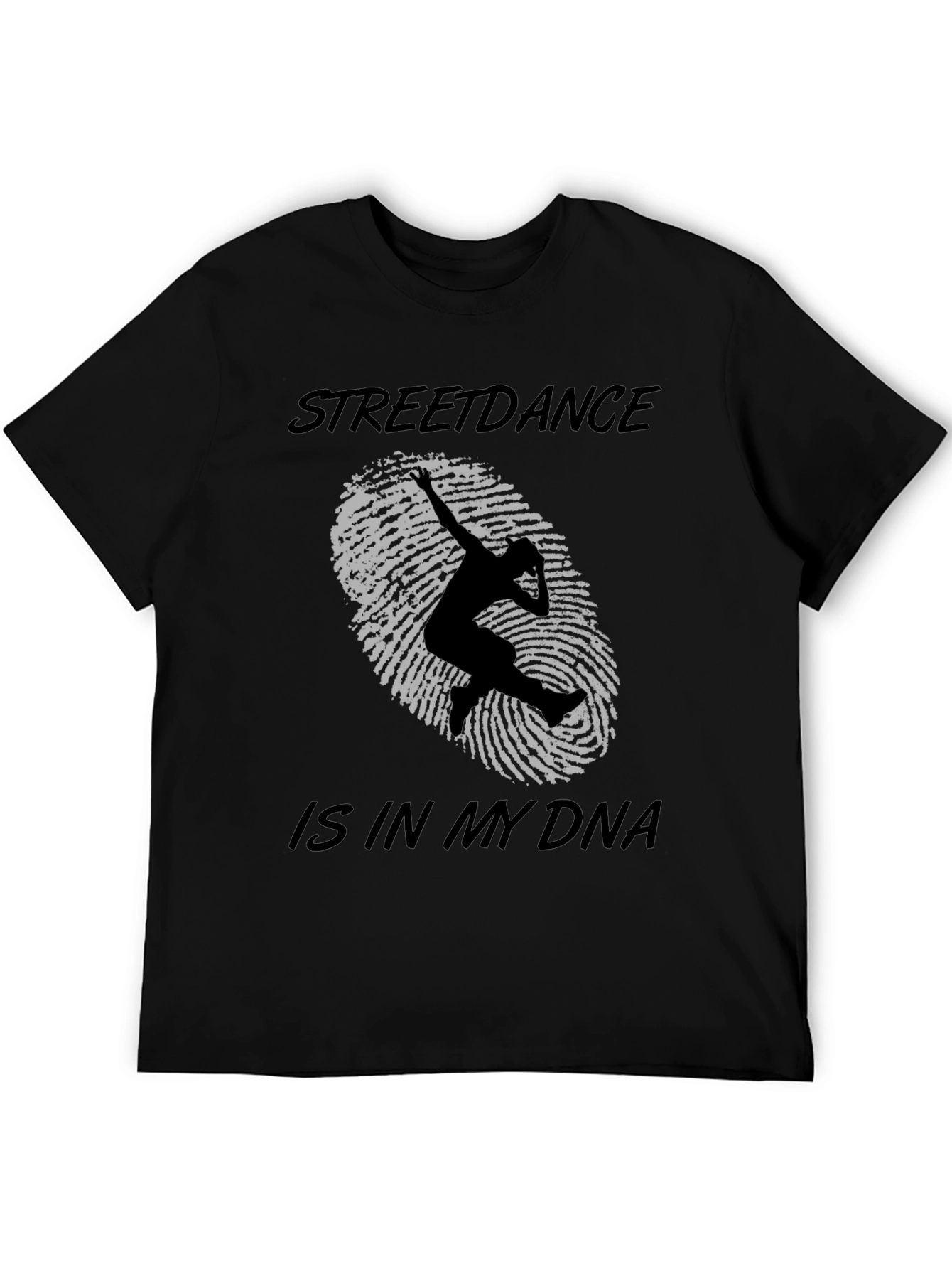 Black Streetdance DNA Graphic T-Shirt view 5