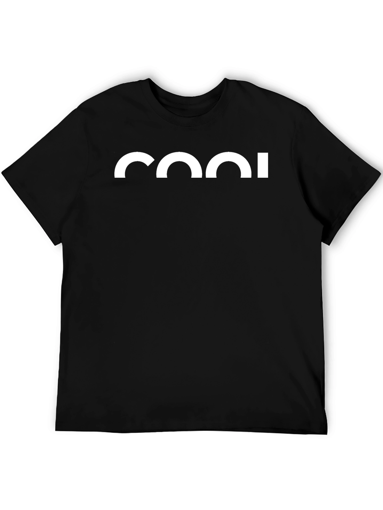 Cool Graphic Print Black T-Shirt - 5