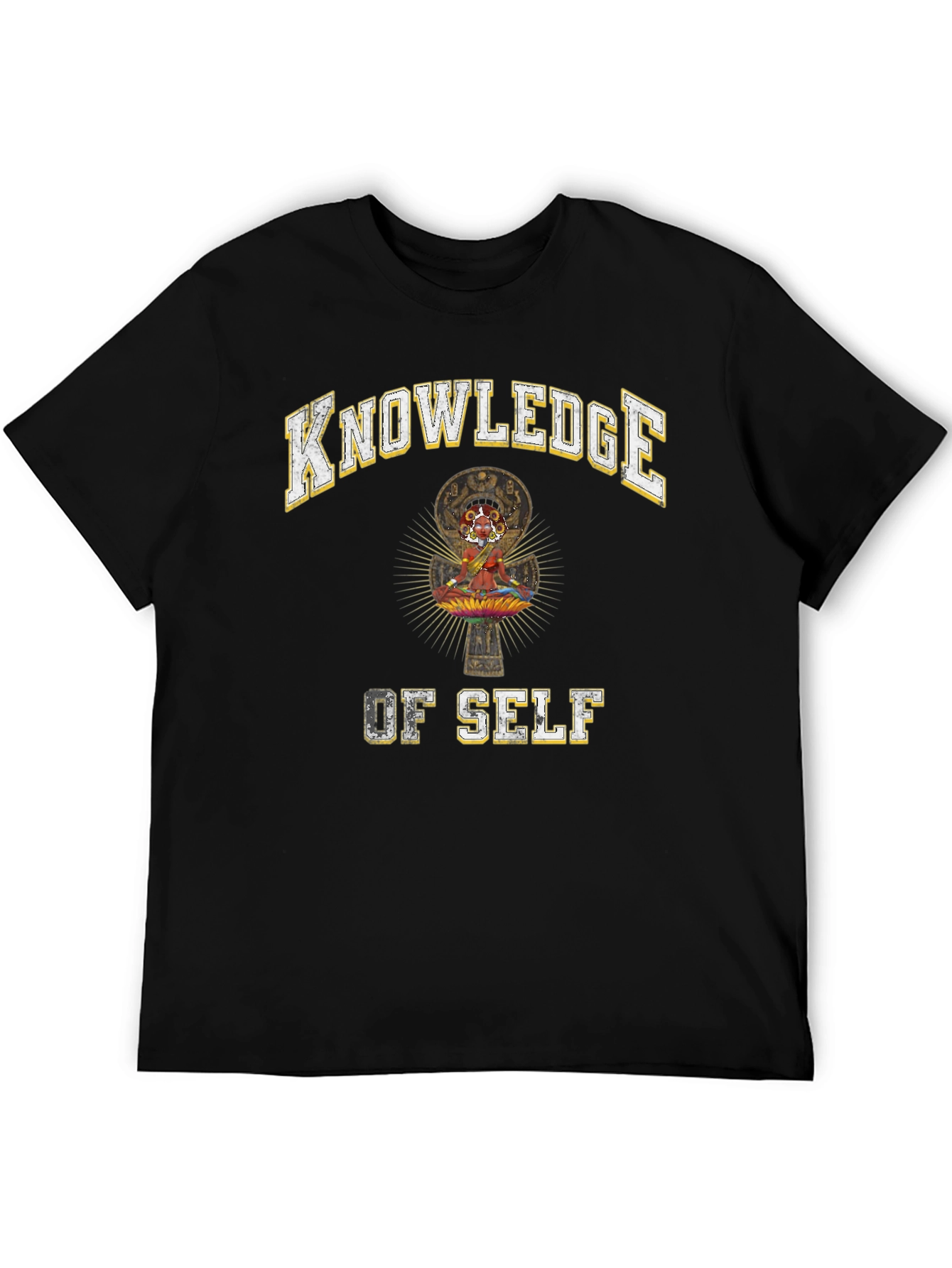 Black Knowledge of Self Graphic T-Shirt view 5