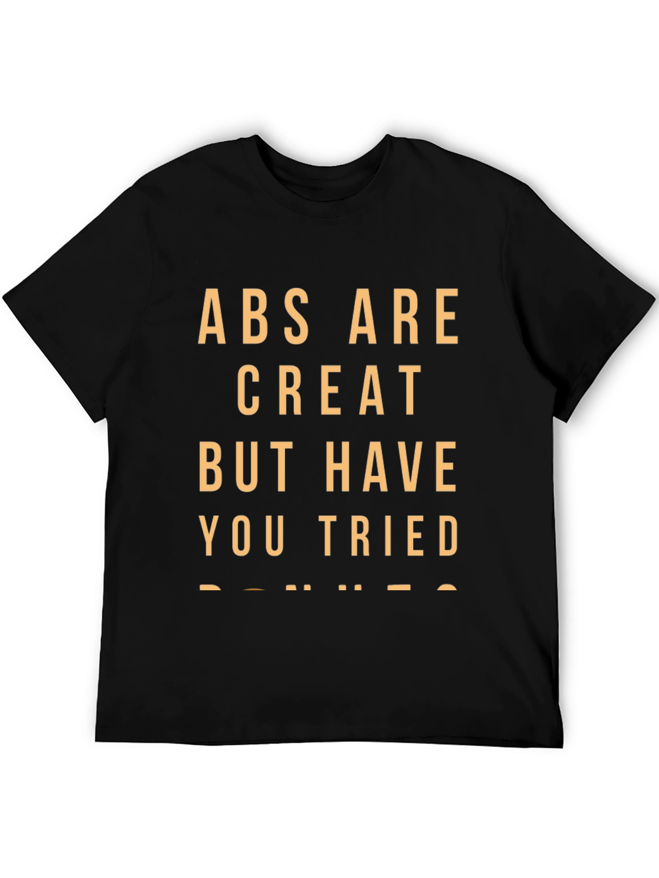 Black Abs are Great T-Shirt Funny Novelty Gym Tee view 5