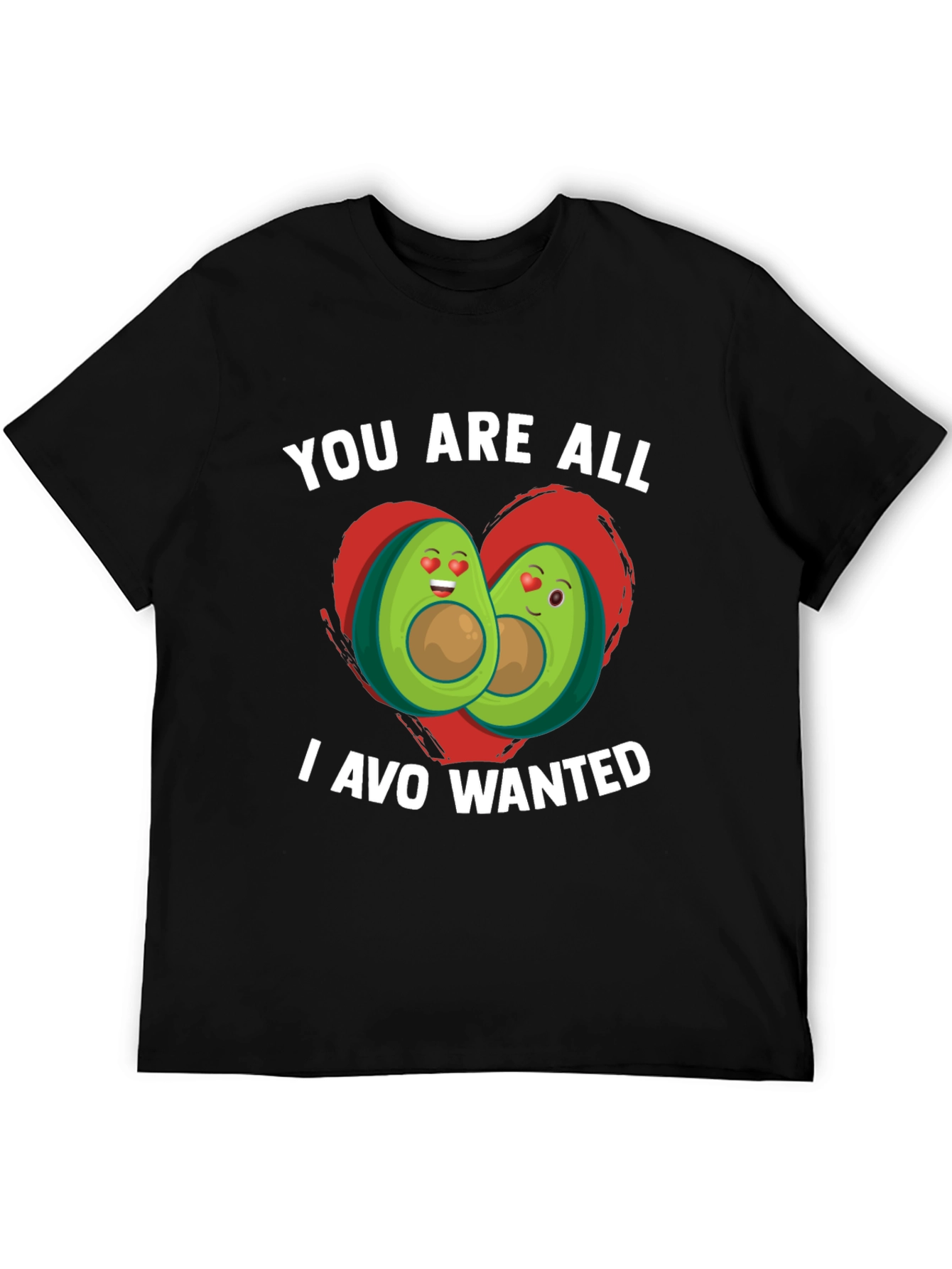 Black Avocado Love Graphic T-Shirt view 5