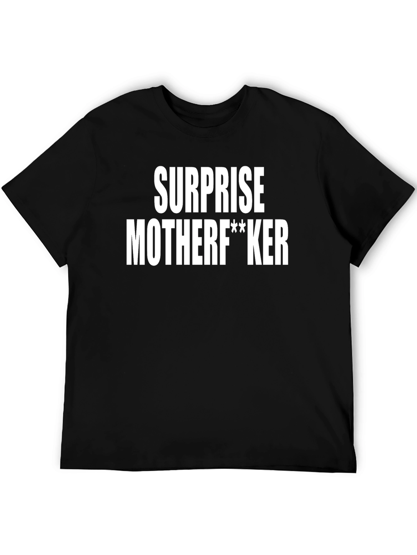 Black Surprise Motherf**ker Graphic Tee view 5