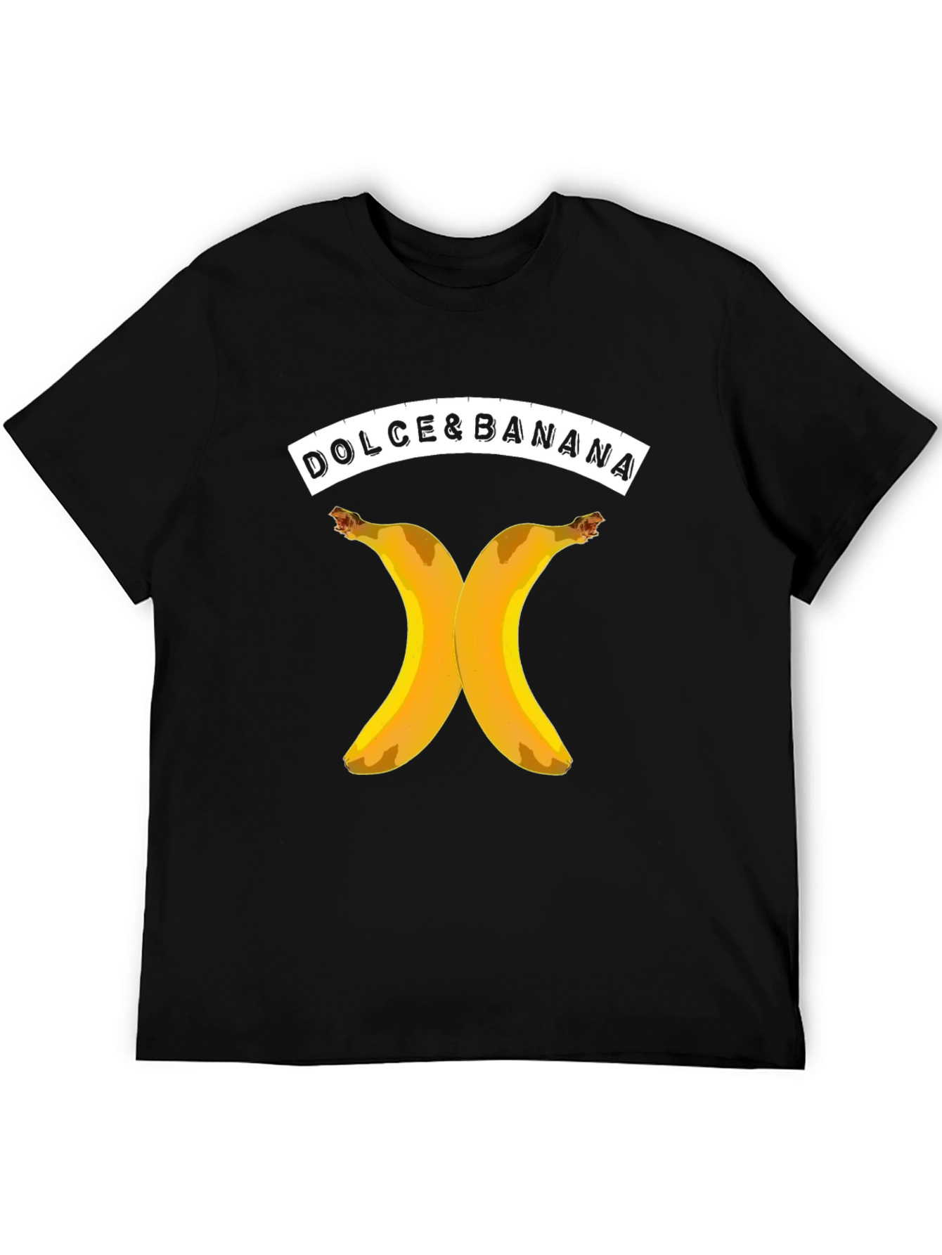 Black Dolce & Banana Graphic T-Shirt - Black view 5