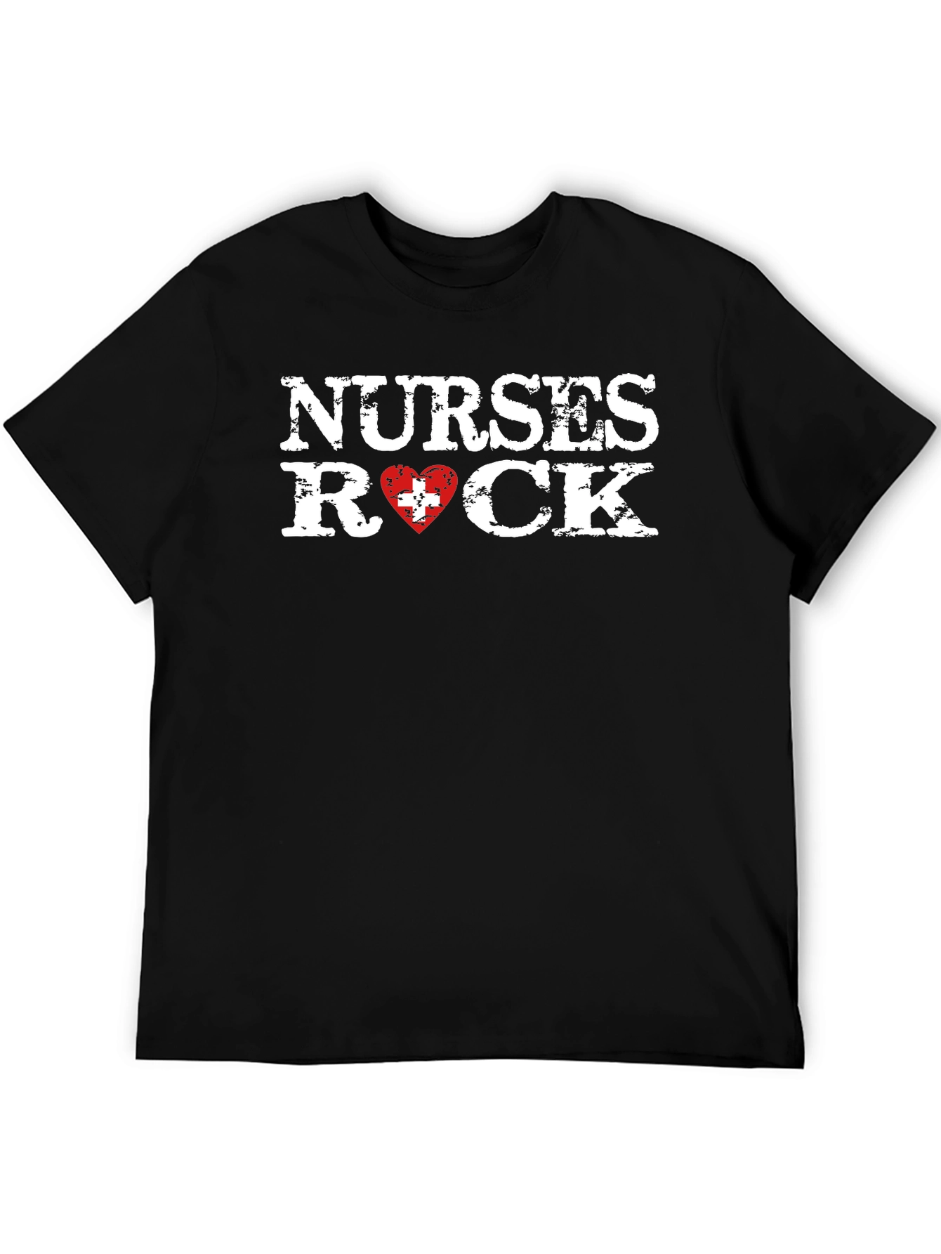 Black Nurses Rock T-Shirt view 5