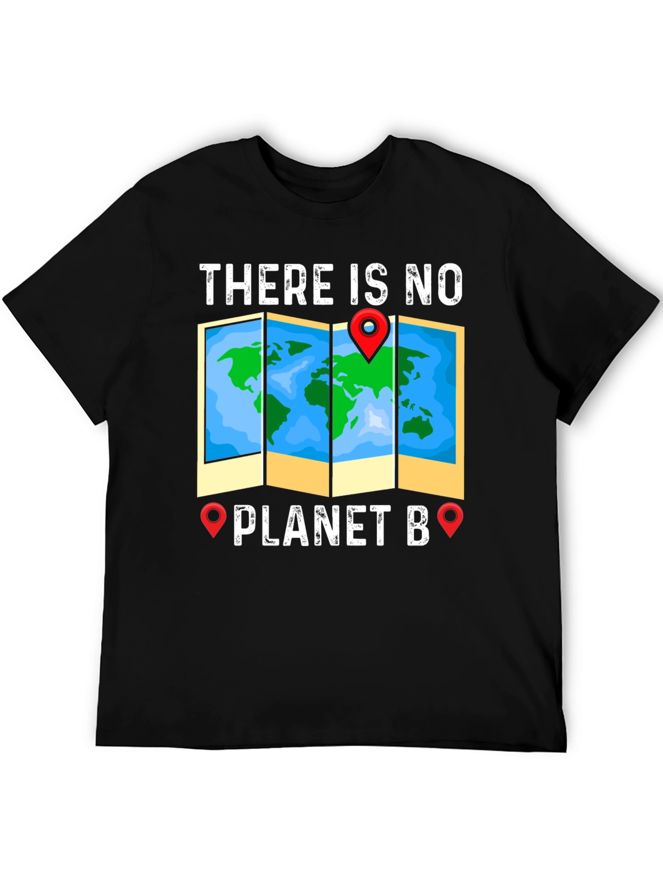Black No Planet B Graphic Tee view 5