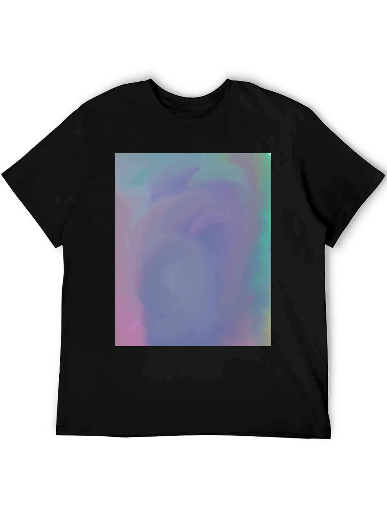 Black Vaporwave Dreamscape Graphic Tee - Soft Cotton Blend view 5