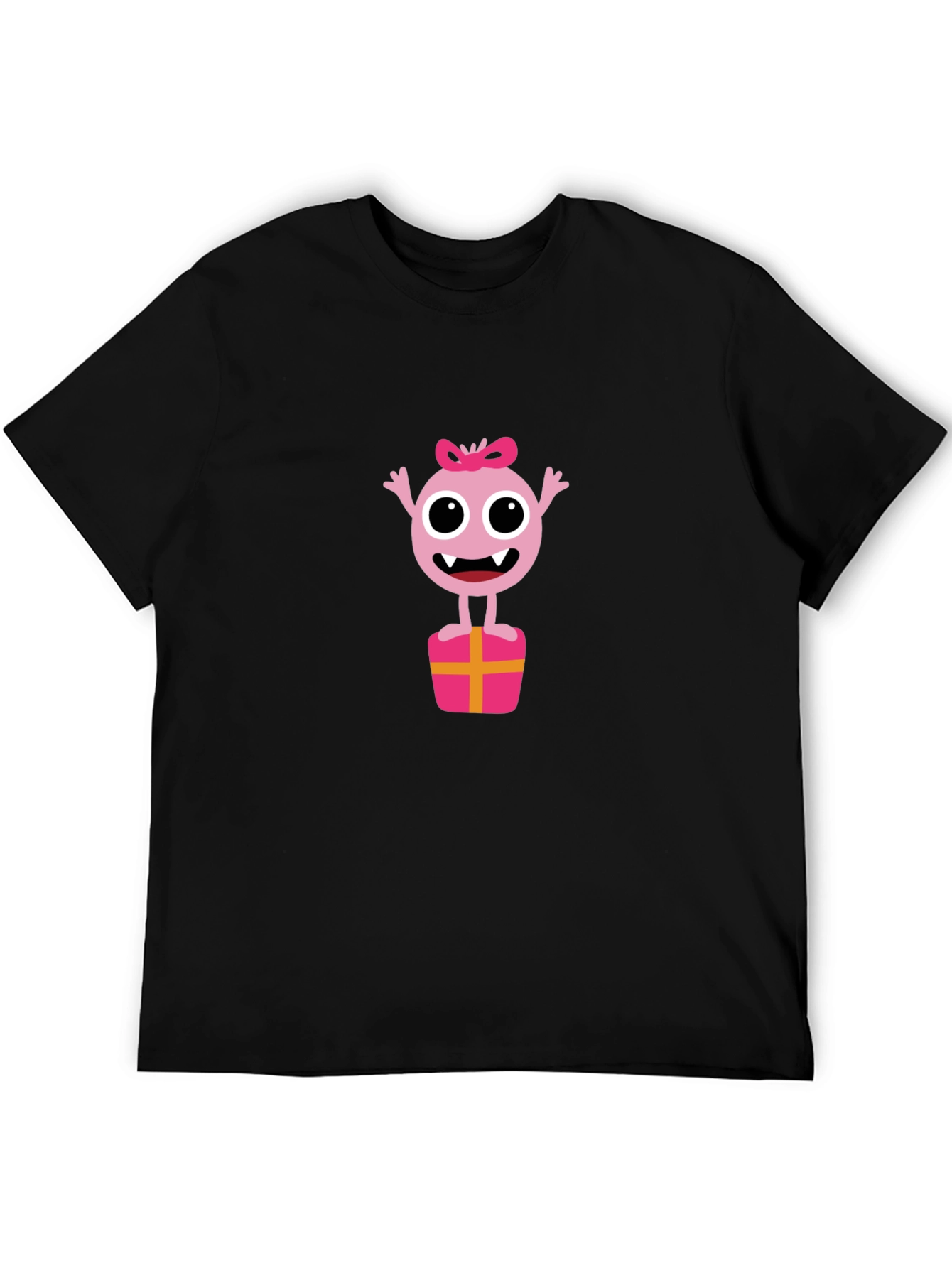 Black Monster in a Box Black T-Shirt view 5