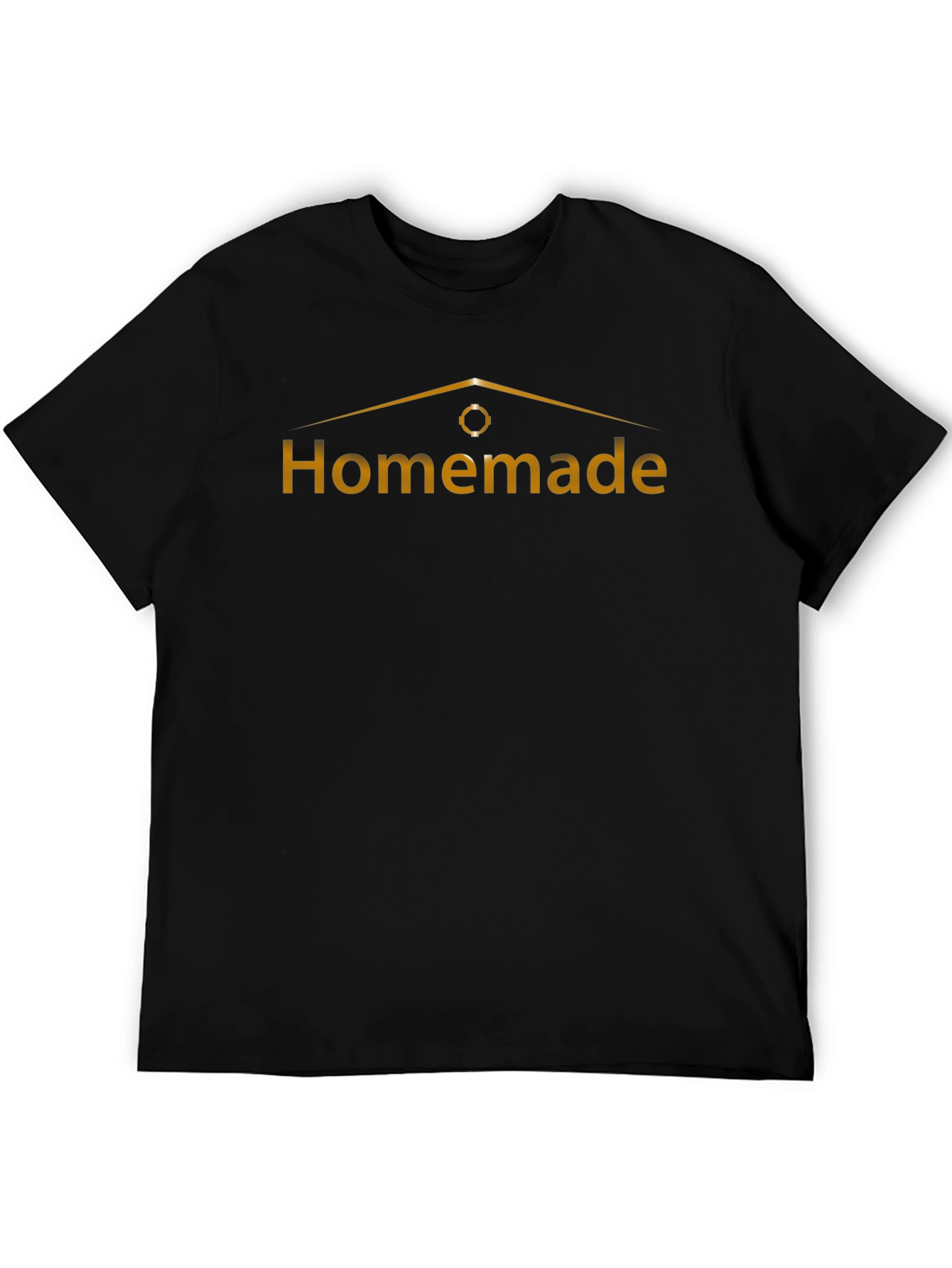 Black Homemade Graphic T-Shirt view 5