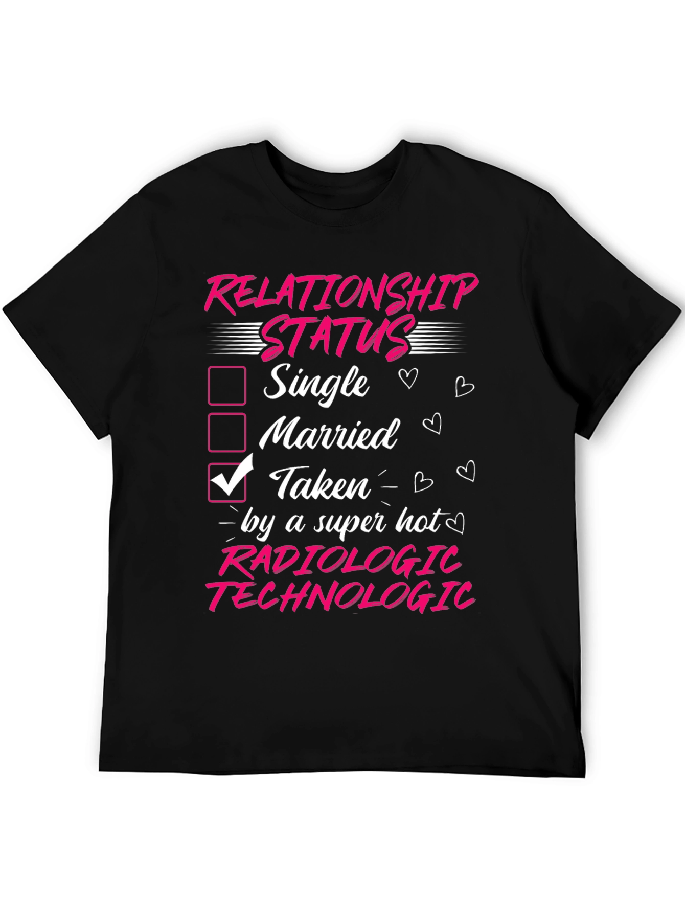 Black Radiologic Technologist Taken T-Shirt view 5