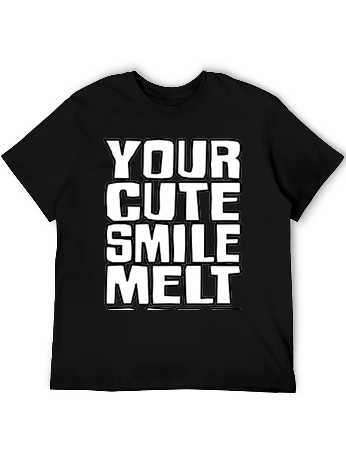 Black Your Cute Smile Melt T-Shirt view 5