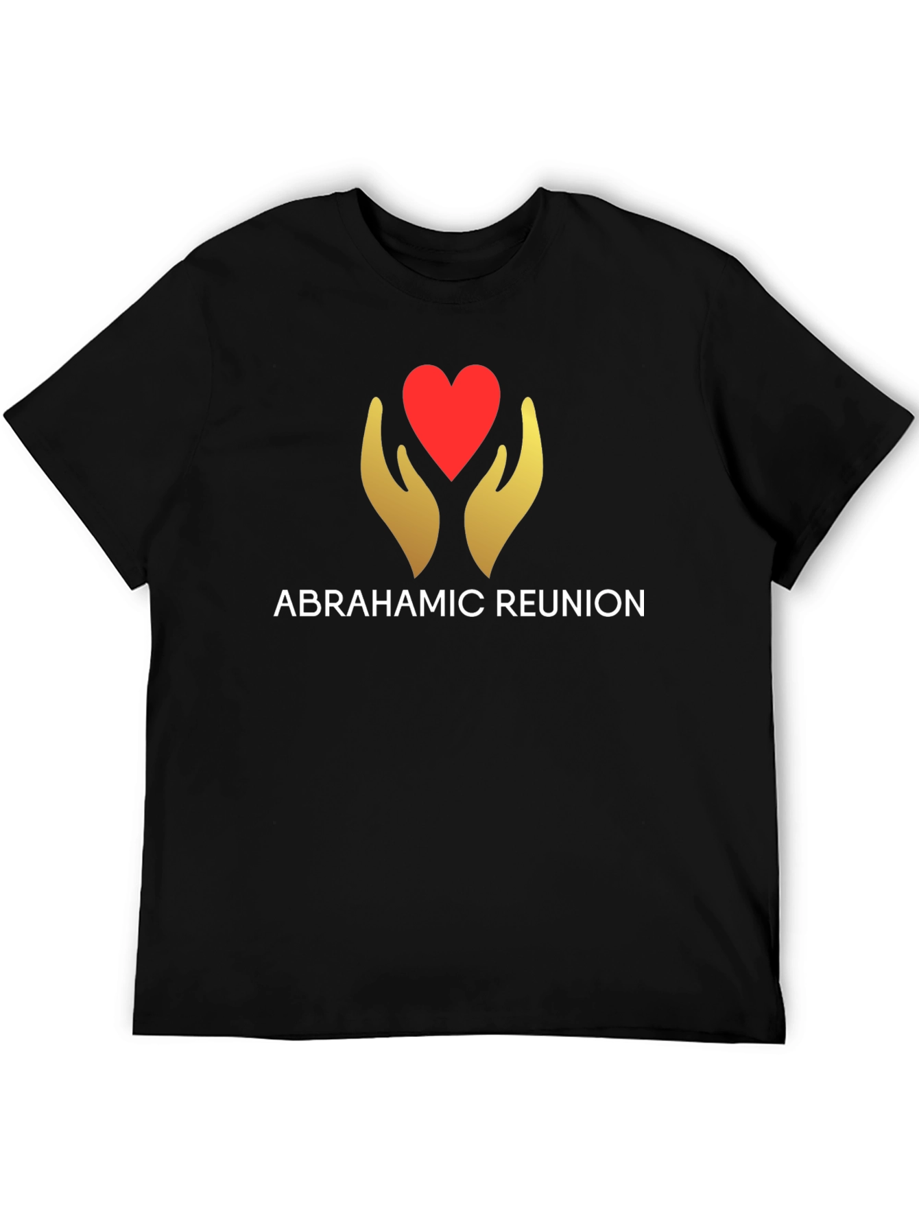 Black Abrahamic Reunion T-Shirt - Unity Design view 5