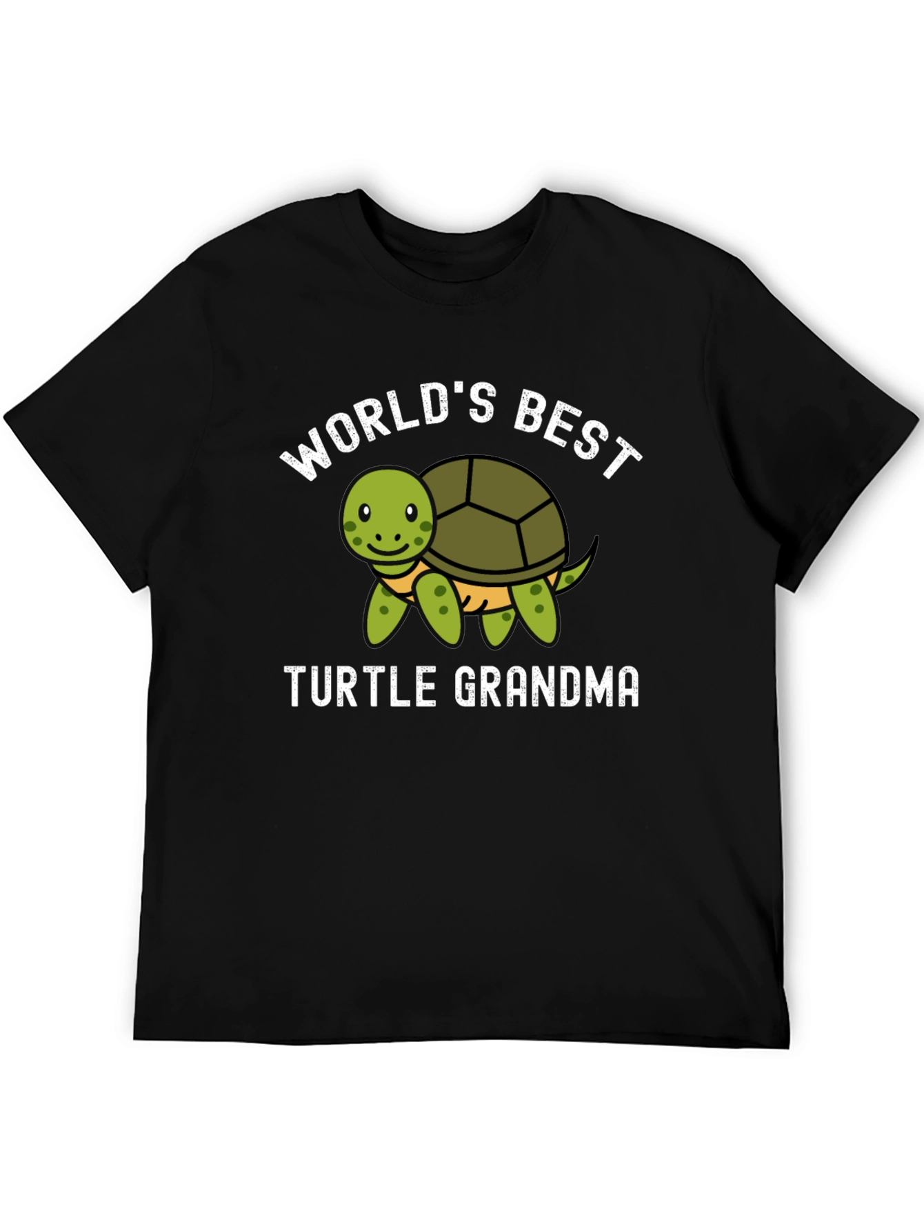 Black World's Best Turtle Grandma T-Shirt view 5