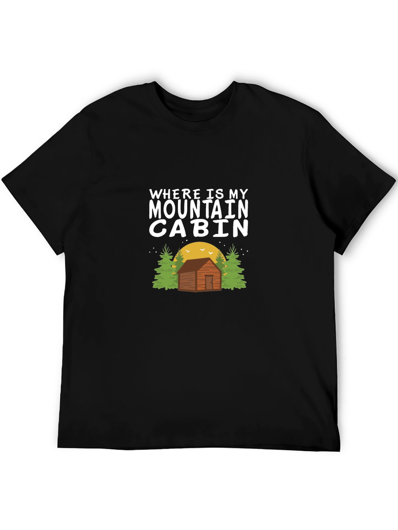 Black Mountain Cabin Graphic Tee view 5