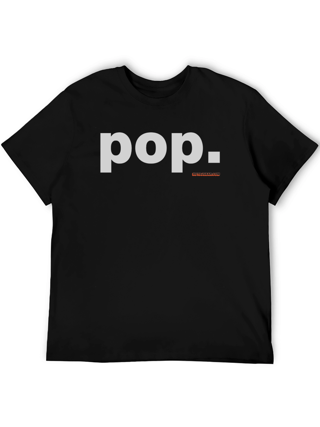 Black Pop Graphic T-Shirt - Black view 5