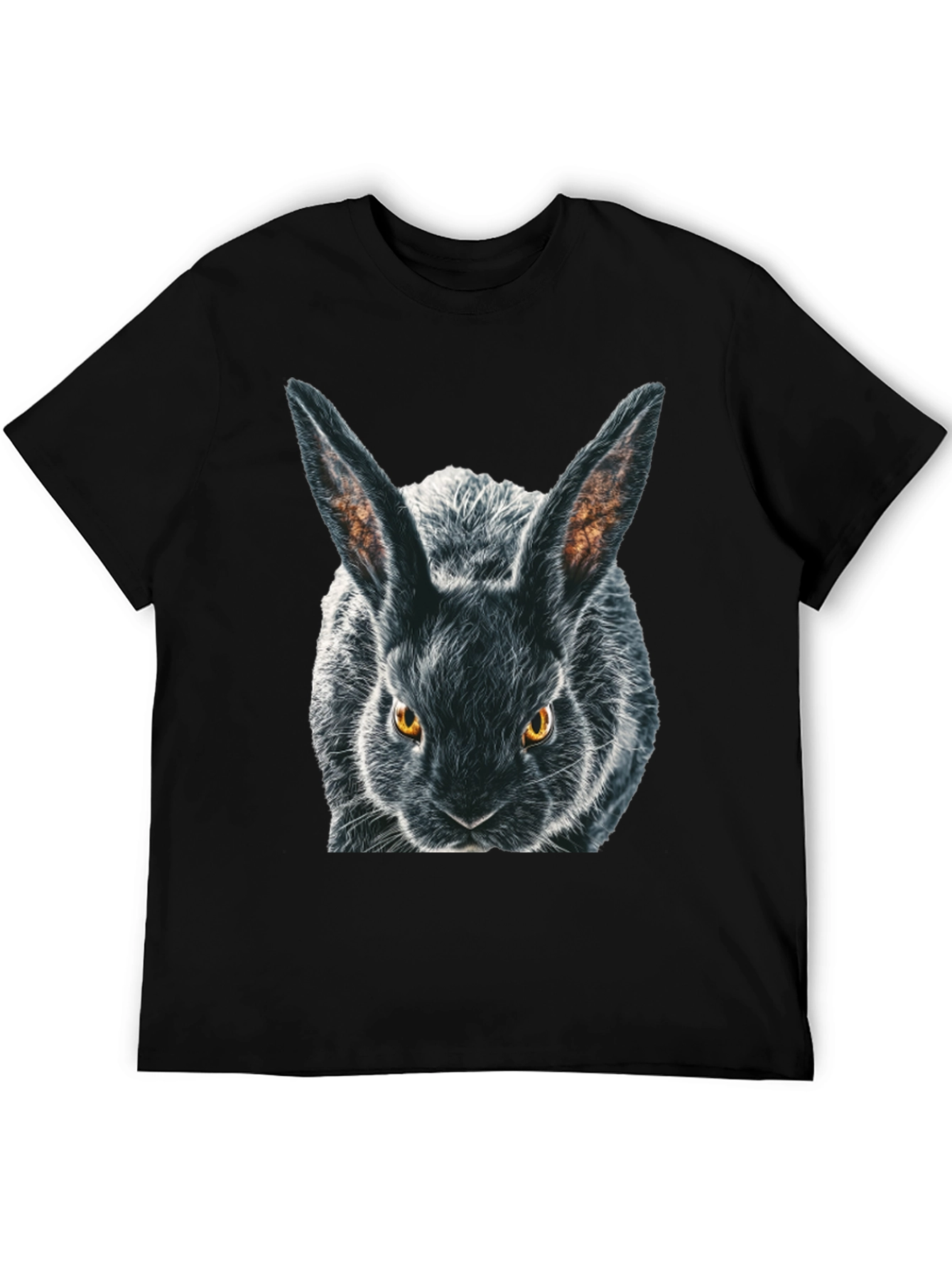 Black Black Rabbit Graphic T-Shirt - Men's Crew Neck view 5