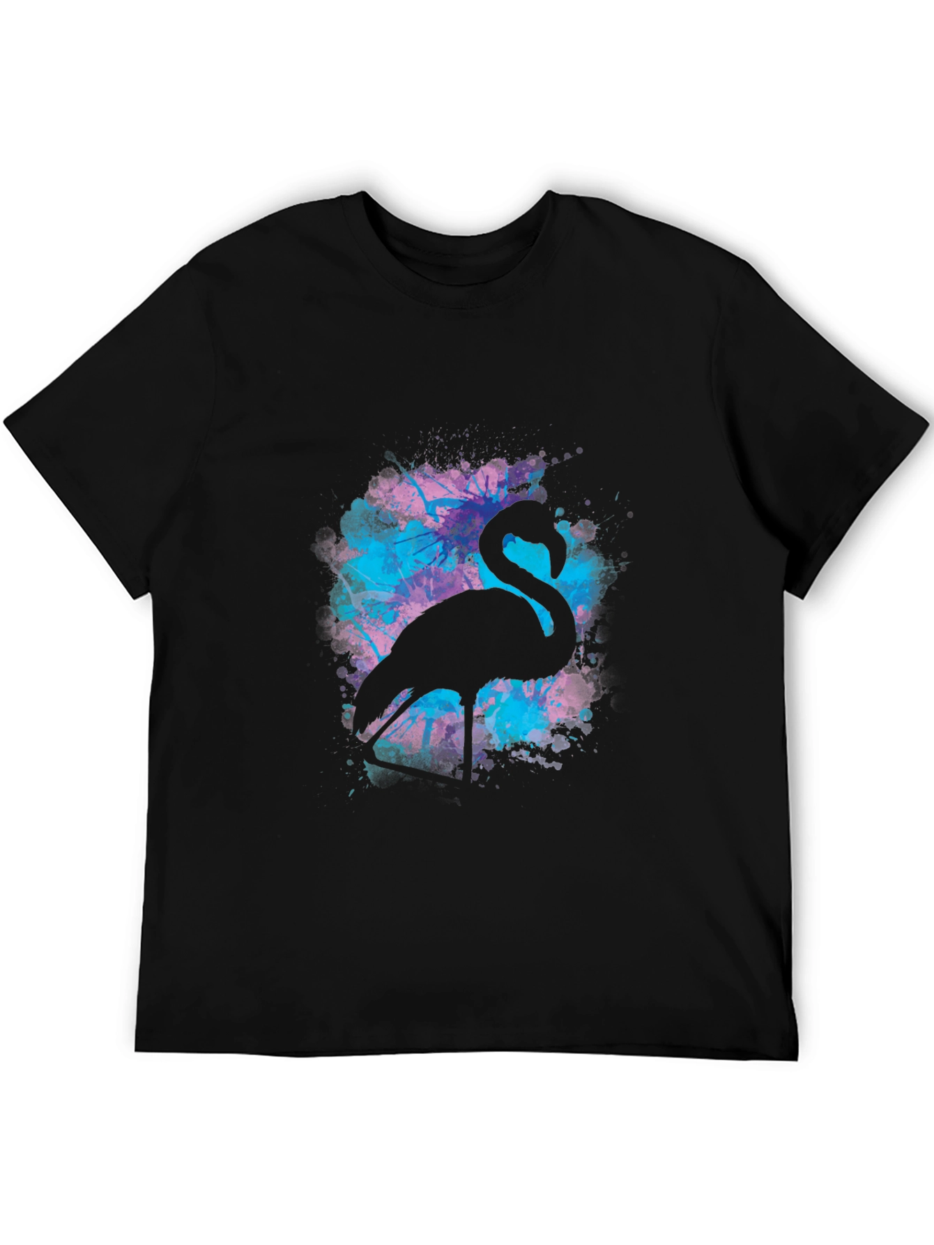 Flamingo Silhouette Graphic T-Shirt - 5