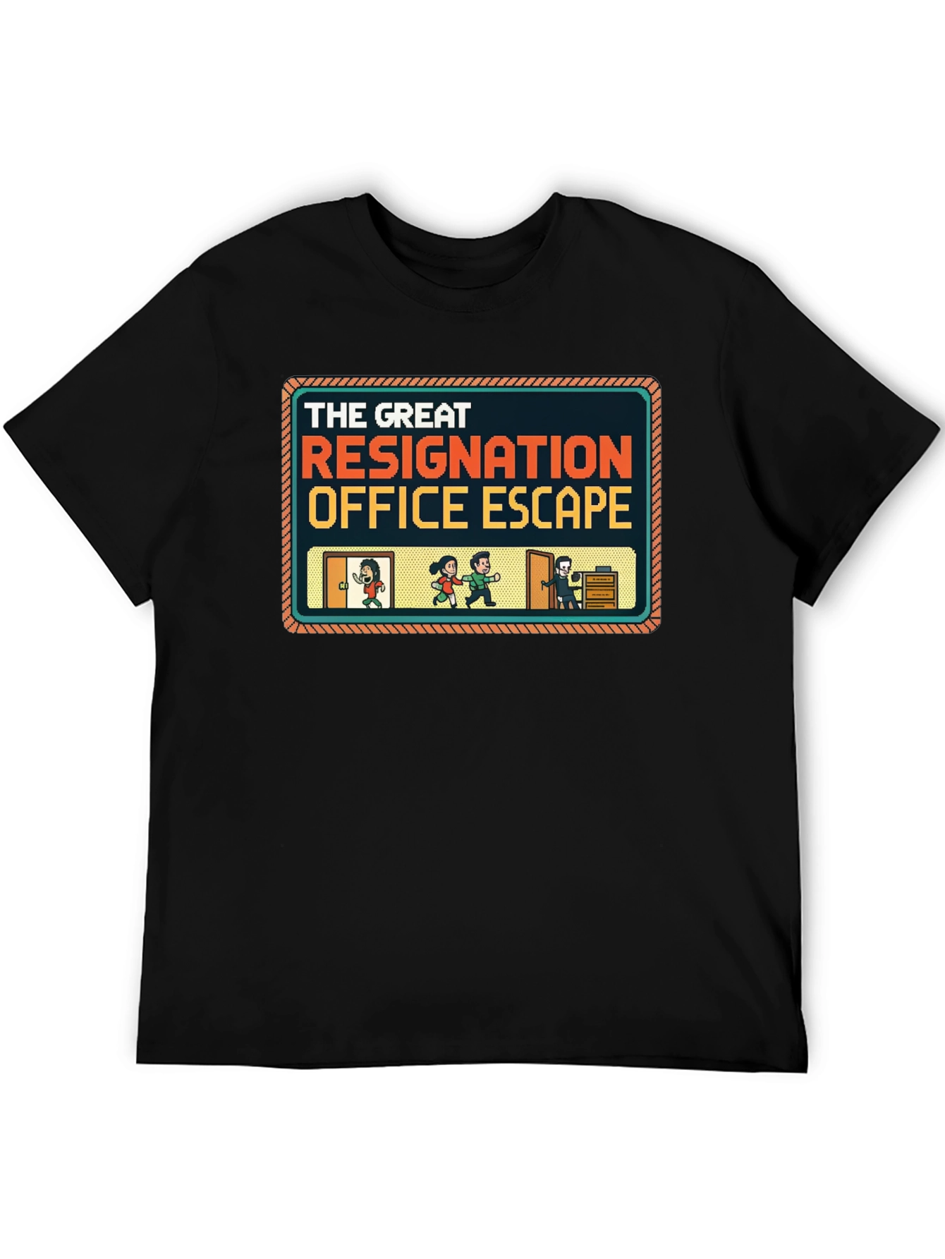 The Great Resignation Office Escape T-Shirt - 5