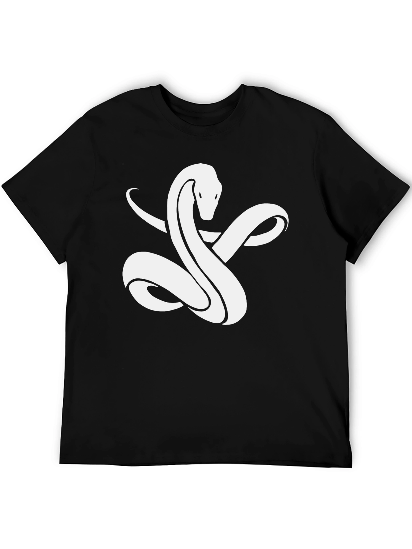 Black Snake Graphic Black T-Shirt view 5