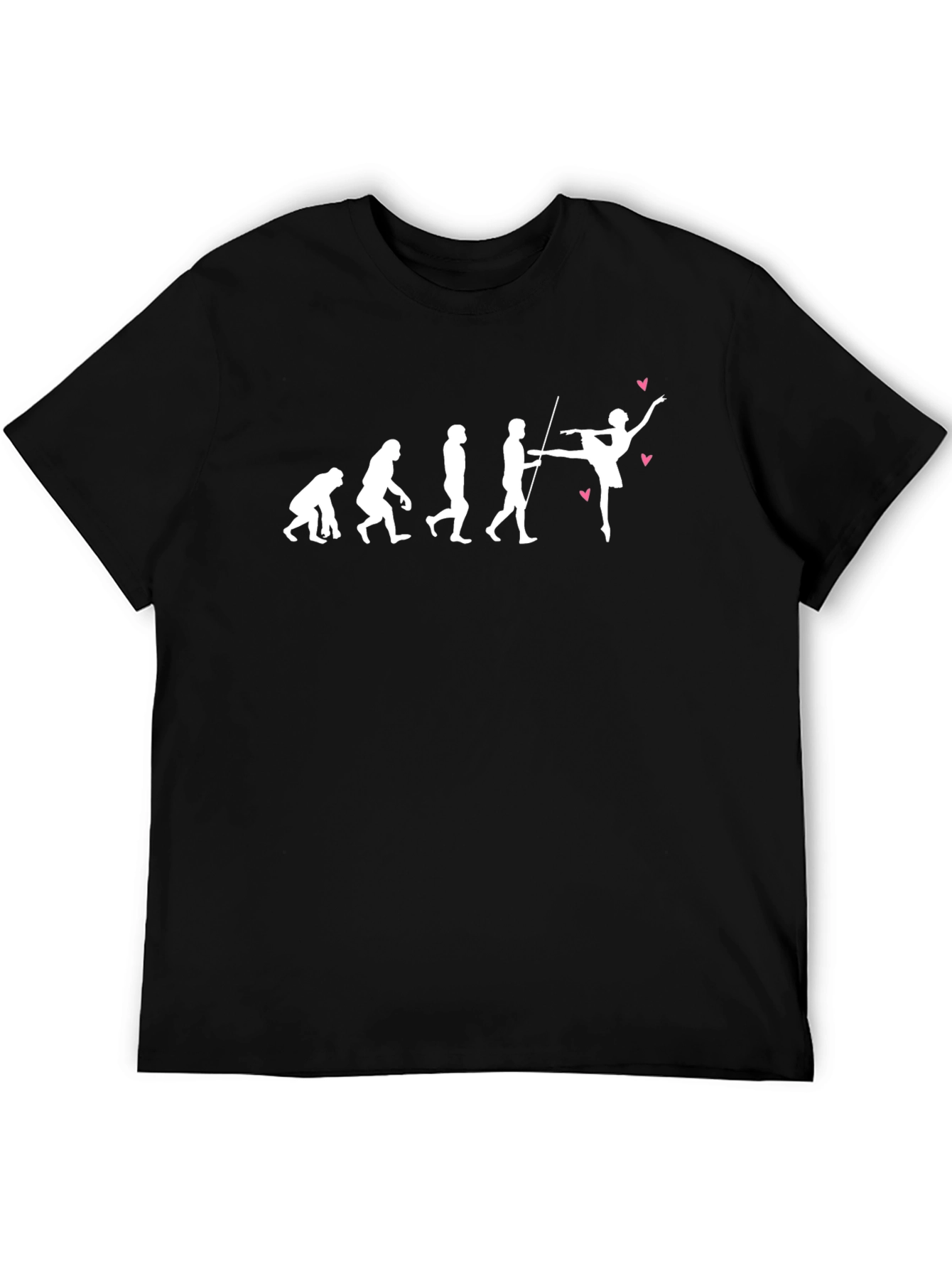 Black Evolution of Dance T-Shirt - Black view 5