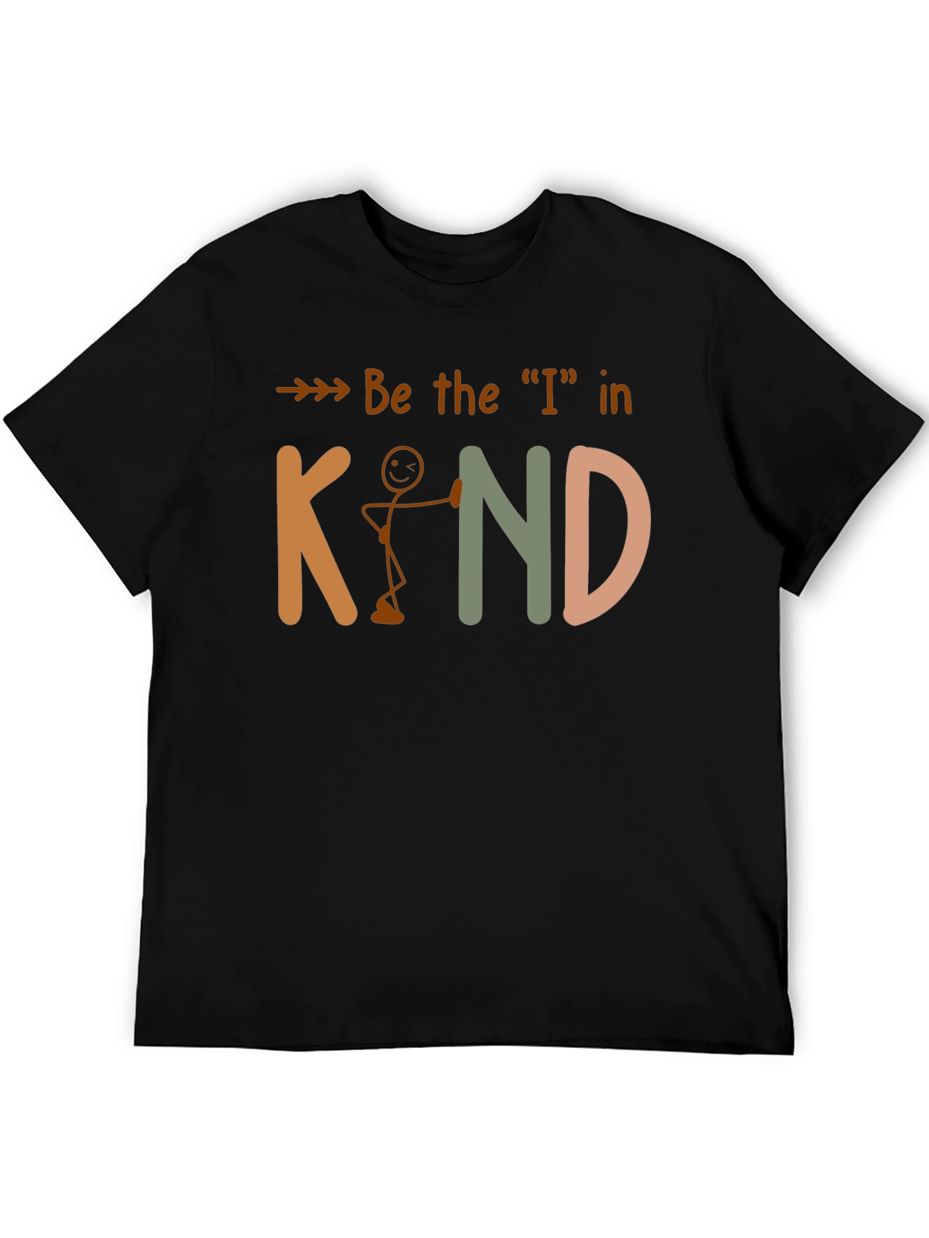Black Be the "I" in Kind T-Shirt view 5