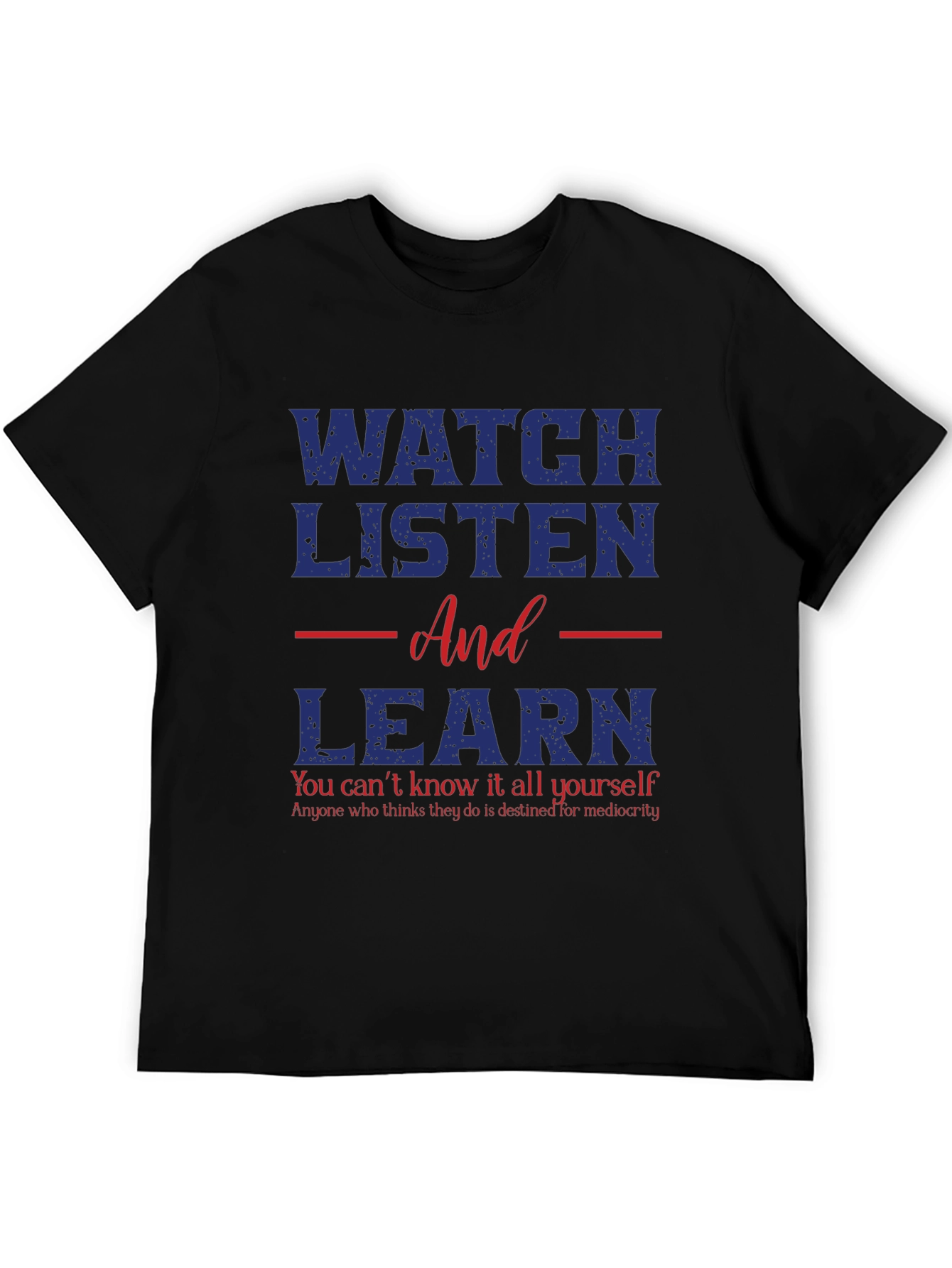 Black Watch Listen and Learn T-shirt view 5