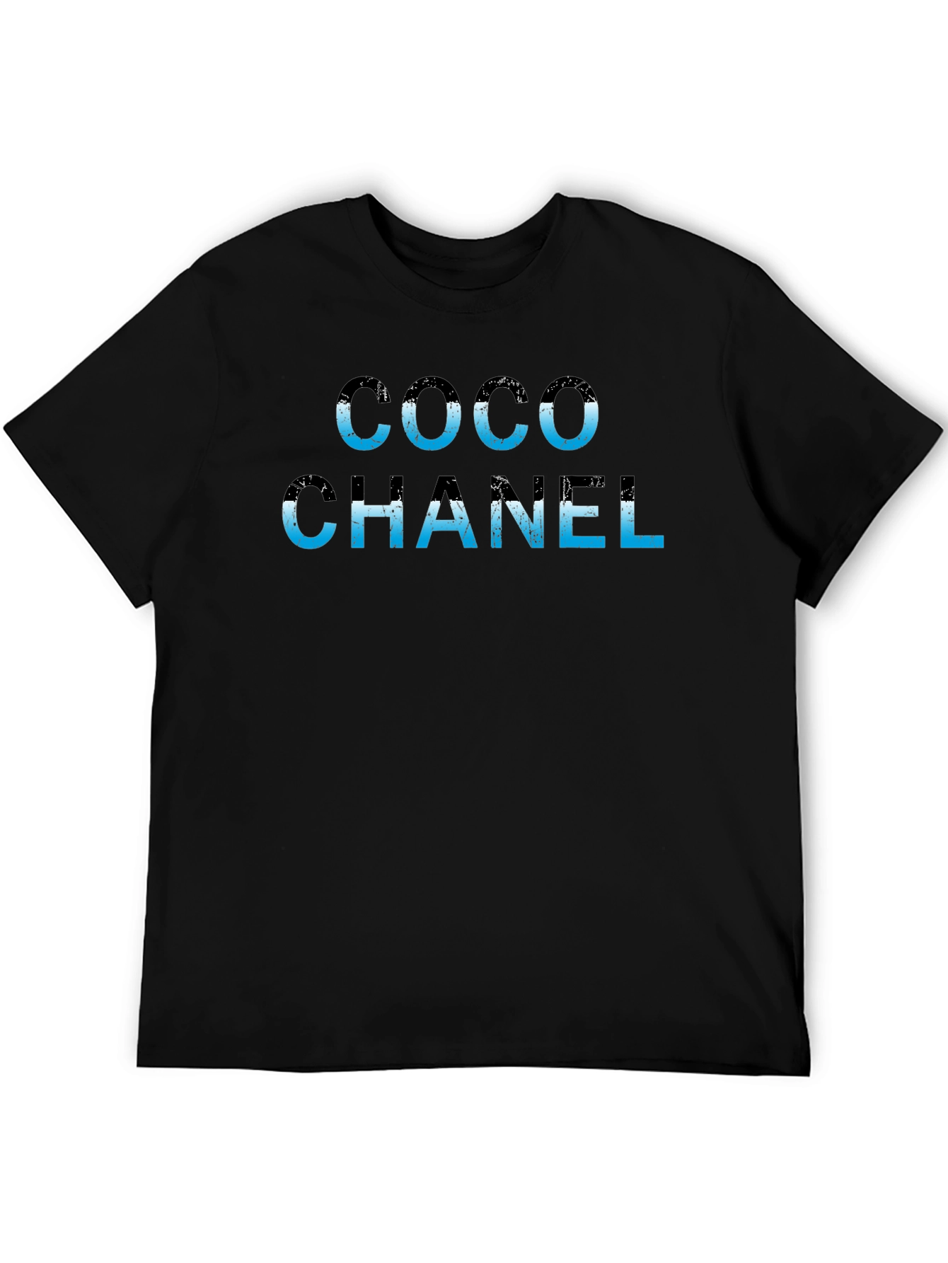 Black Coco Chanel Graphic Tee - Fashion T-Shirt view 5