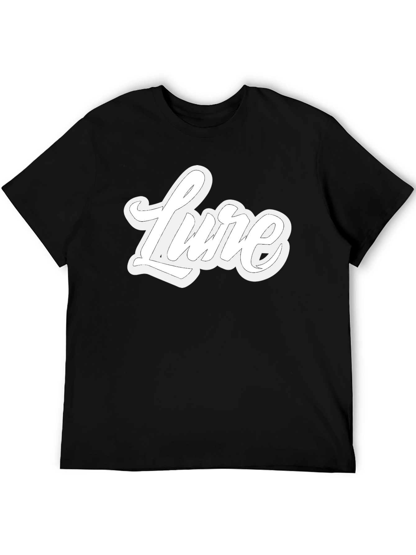 Black Lure Graphic Tee - Mens Stylish Short Sleeve Shirt view 5