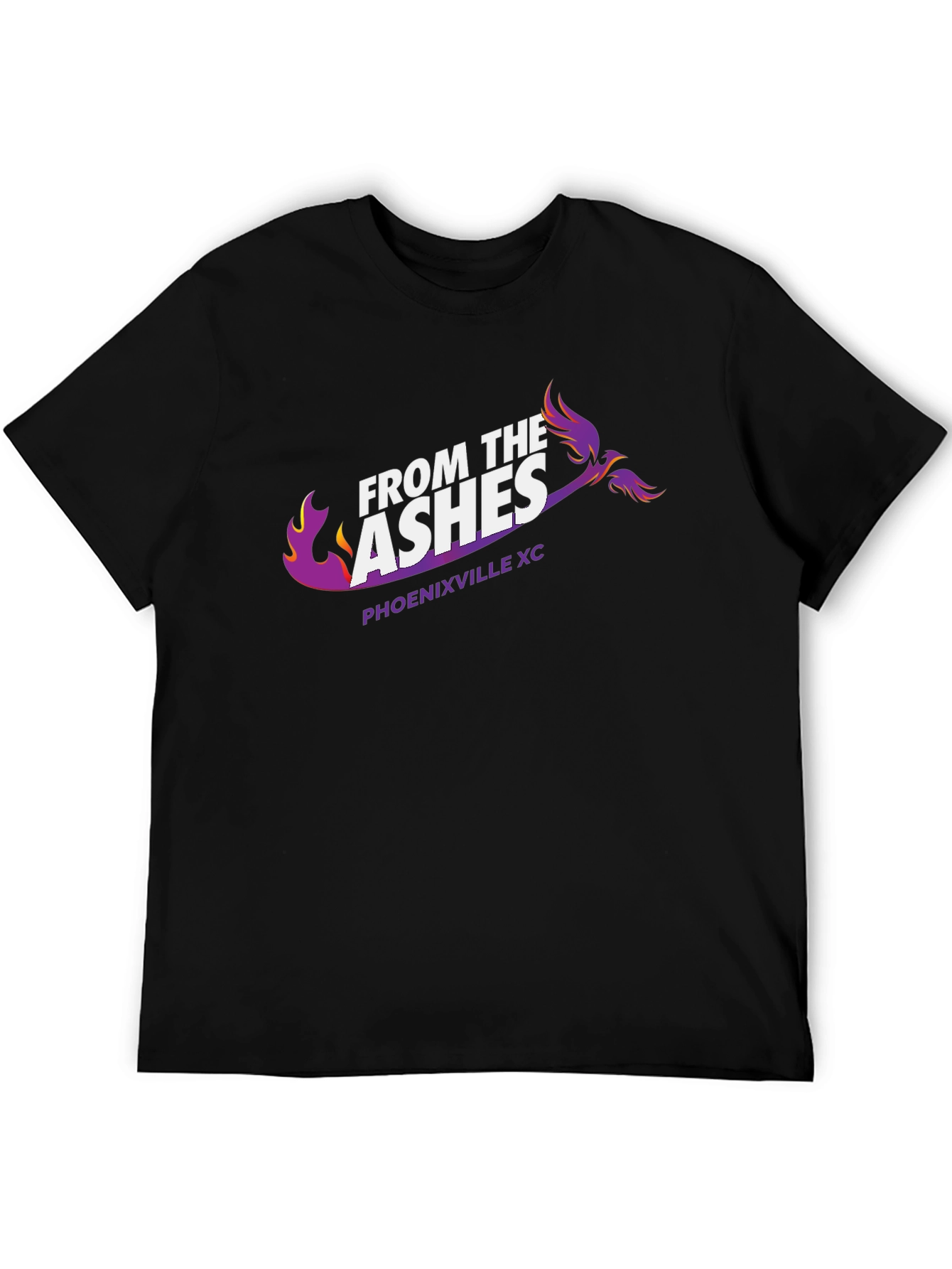 Black From The Ashes Phoenixville XC T-Shirt view 5